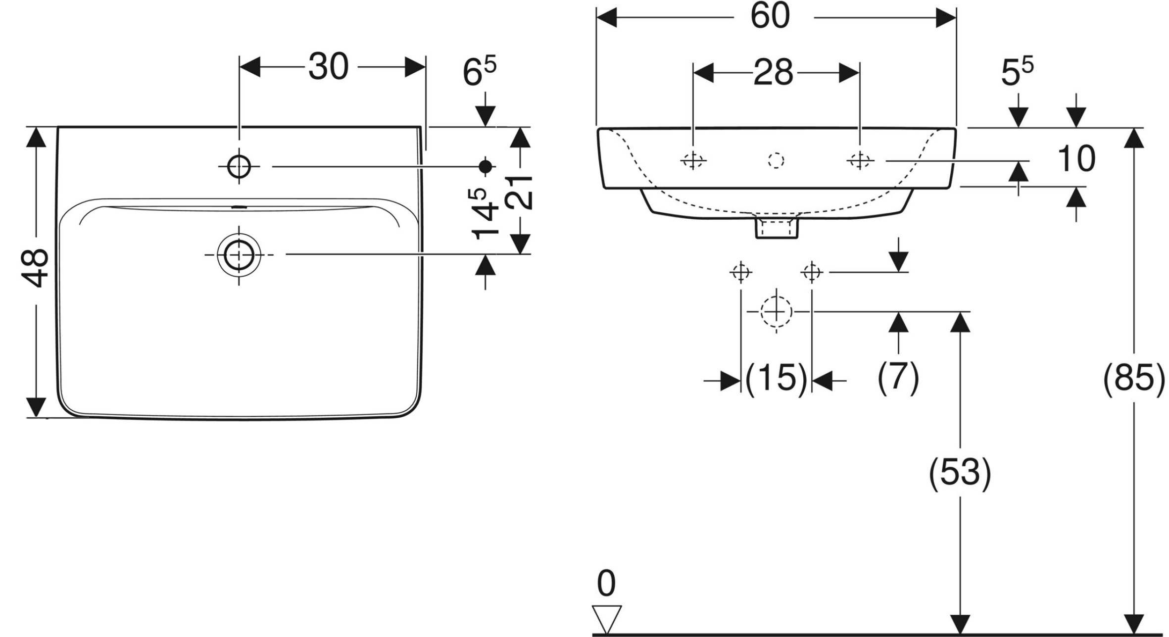 975996-Renova-HWB-60-cm-2sq2ib3foTz3hS Geberit Renova Plan Waschtisch Nr. 1