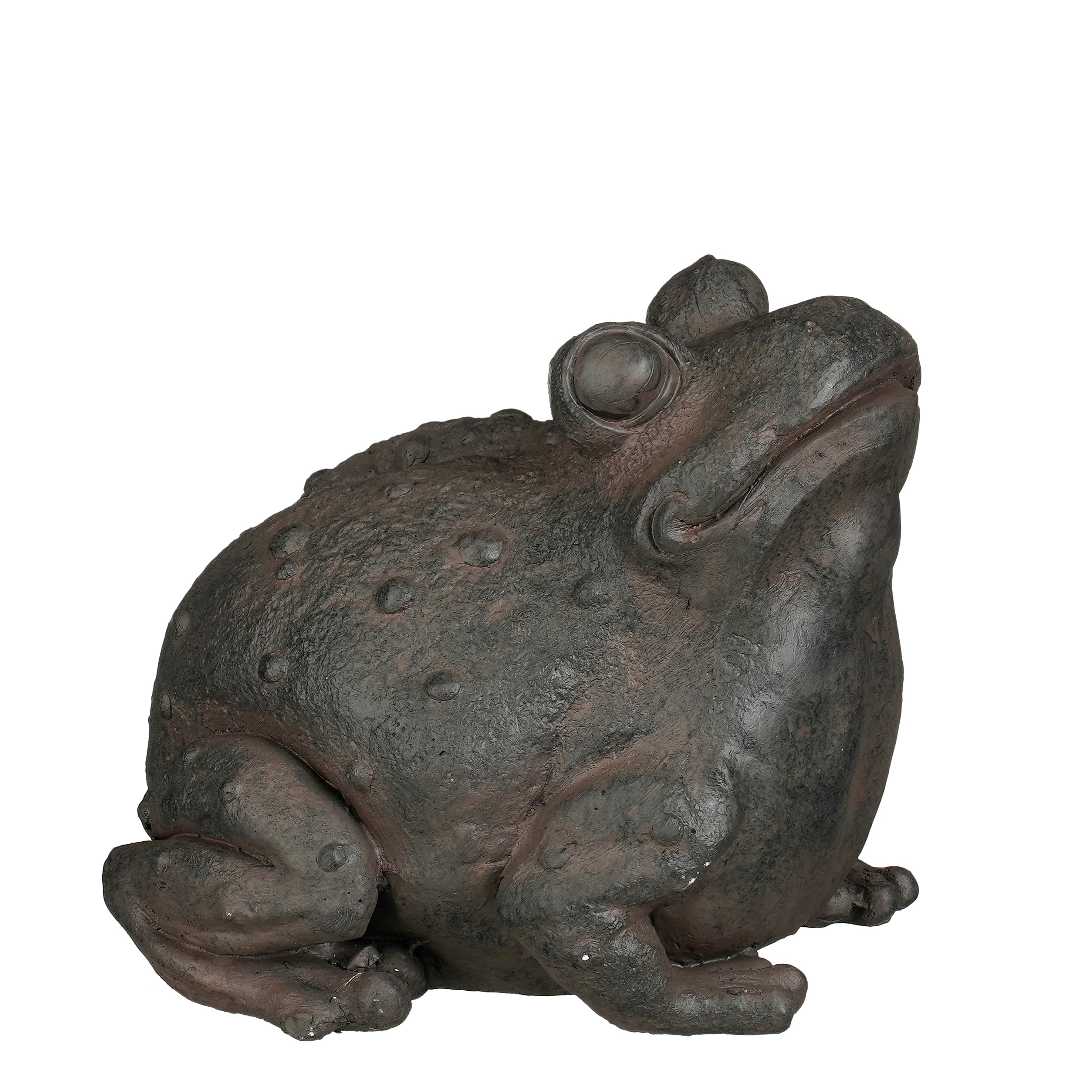 Mica Decorations Frosch, grau, L27 x B25 x H24 cm