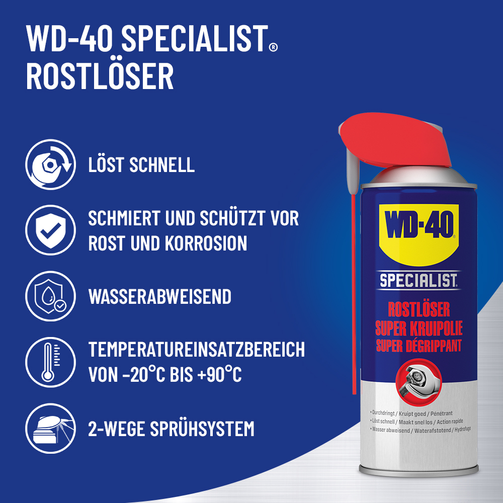 WD-40 Specialist Rostlöser, 100 ml WD-40 Specialist Rostlöser, 100 ml