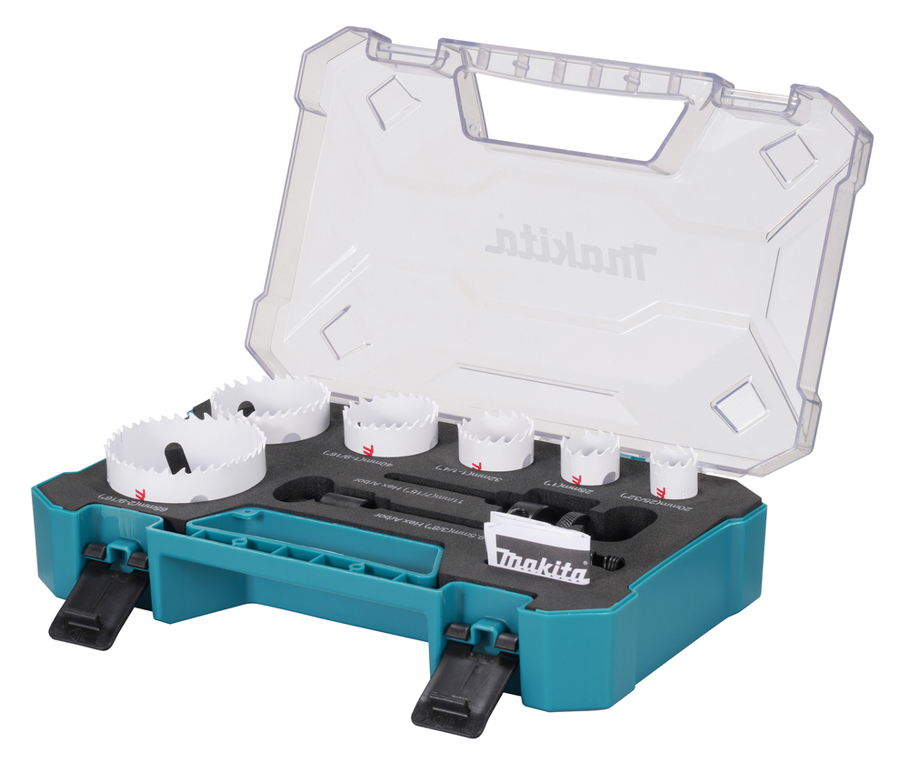 Makita Lochsägen-Set Elektriker, 9-tlg.