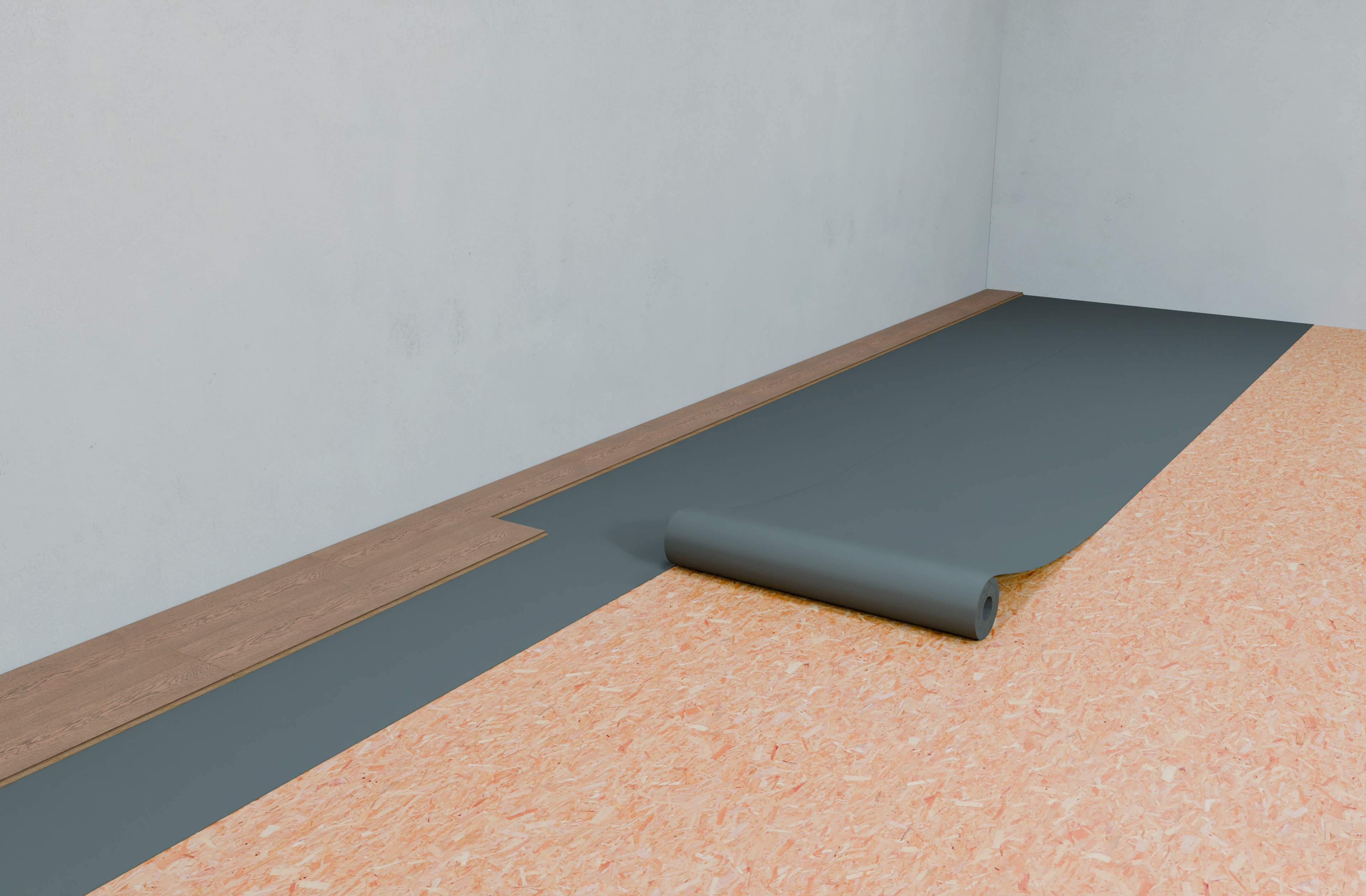 SELITAC Laminat- und Parkettunterlage basic 1,6 mm, 1 x 20 m, 20 m²