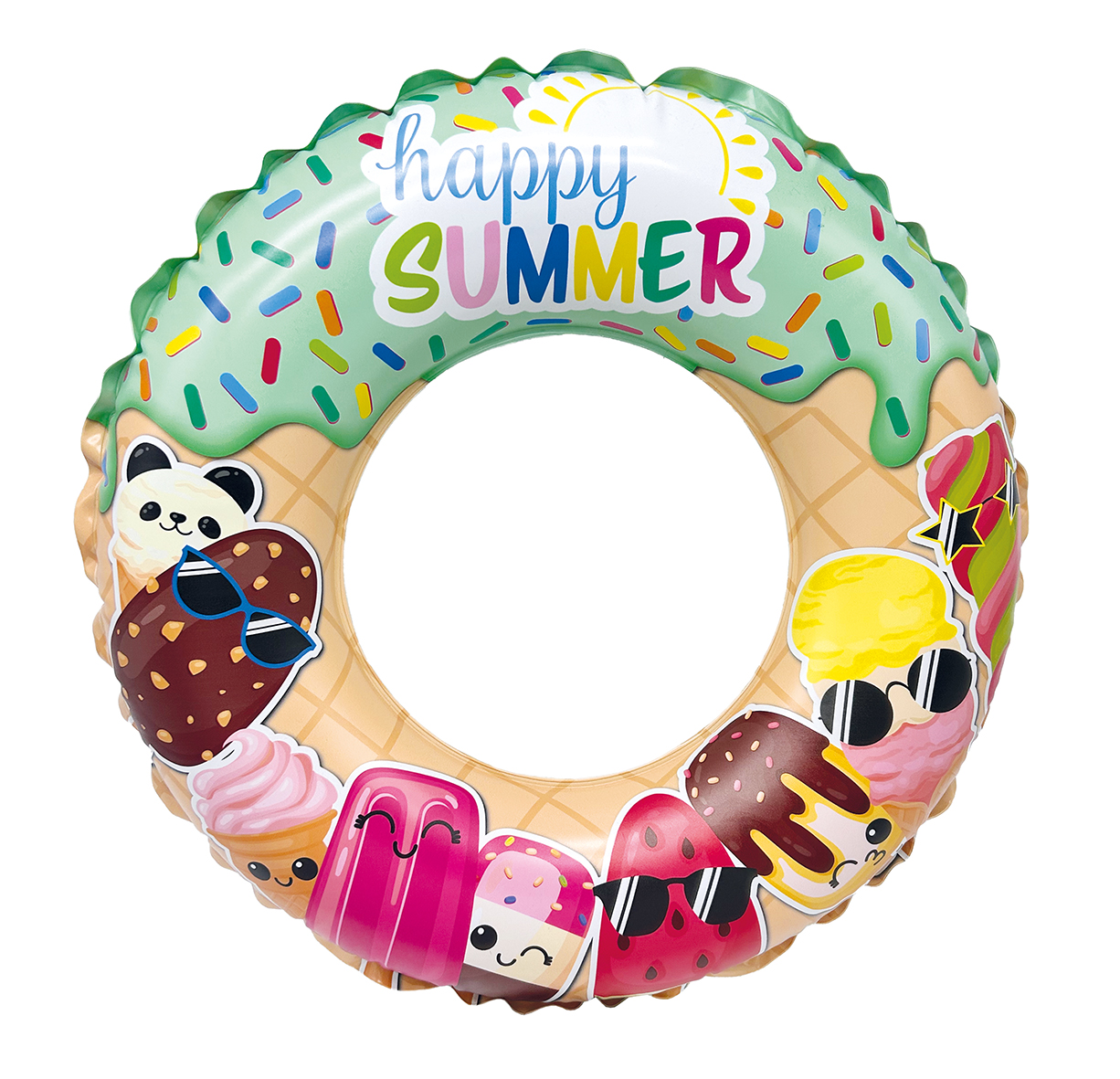 Happy People "Happy Summer" Schwimmring, ca. 45 cm