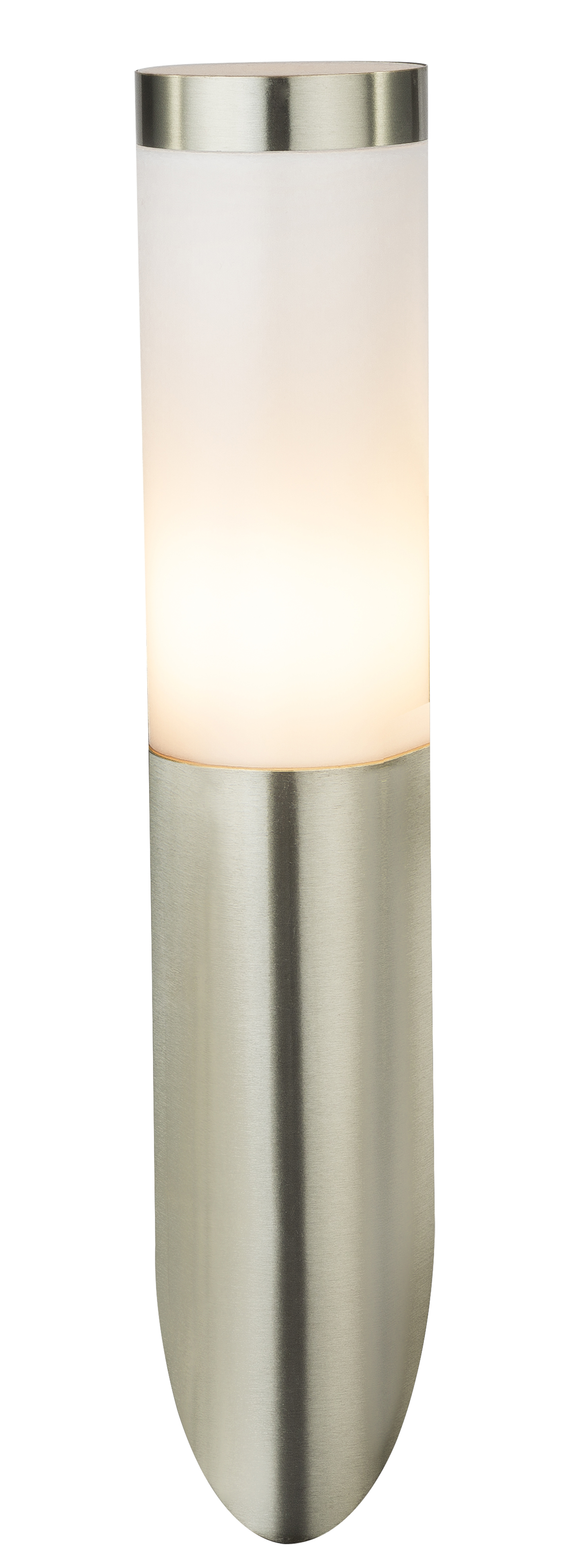 711898_c GLOBO AUßENLEUCHTE 1XE27 EDELSTAHL/KUNSTSTOFF