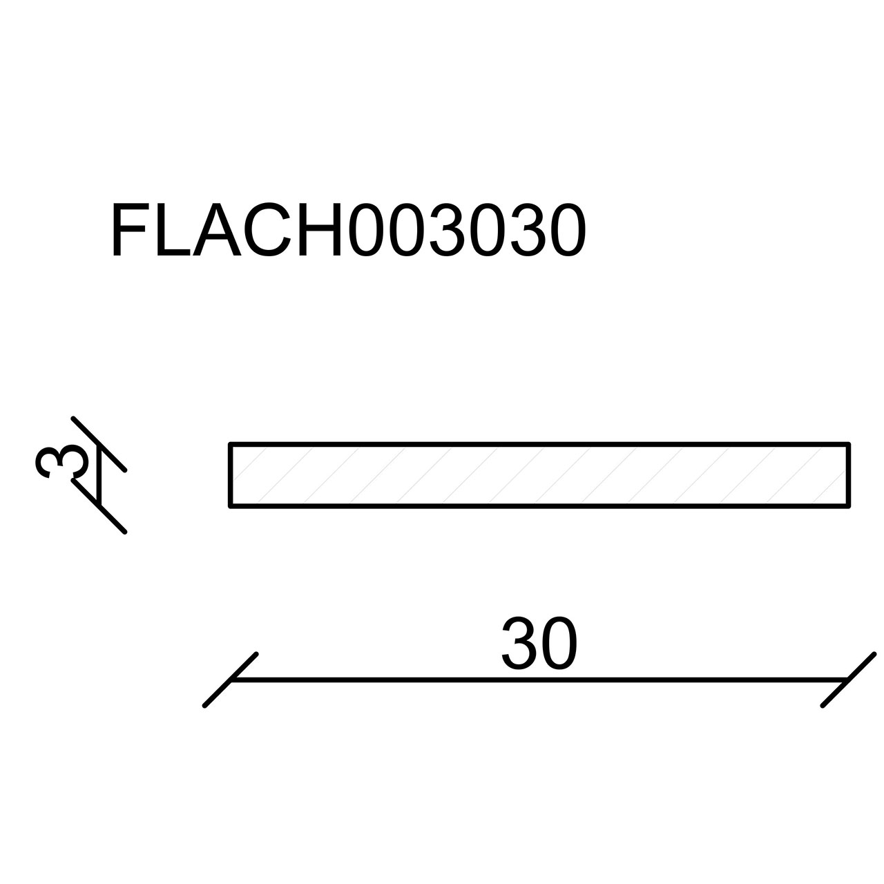 544119-Querschnitt Neuhofer Flachleiste, Buche roh