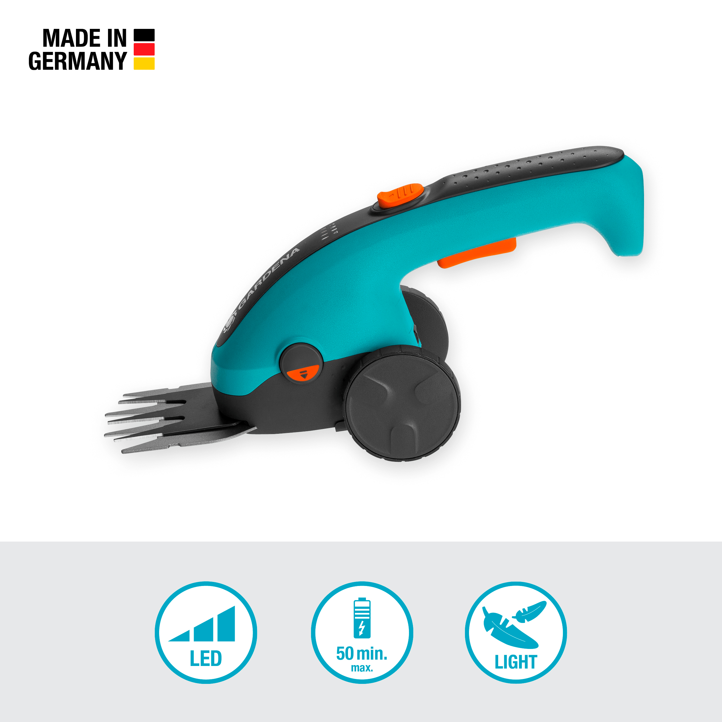 Gardena Set Akku-Grasschere ClassicCut Li Gardena Set Akku-Grasschere ClassicCut Li