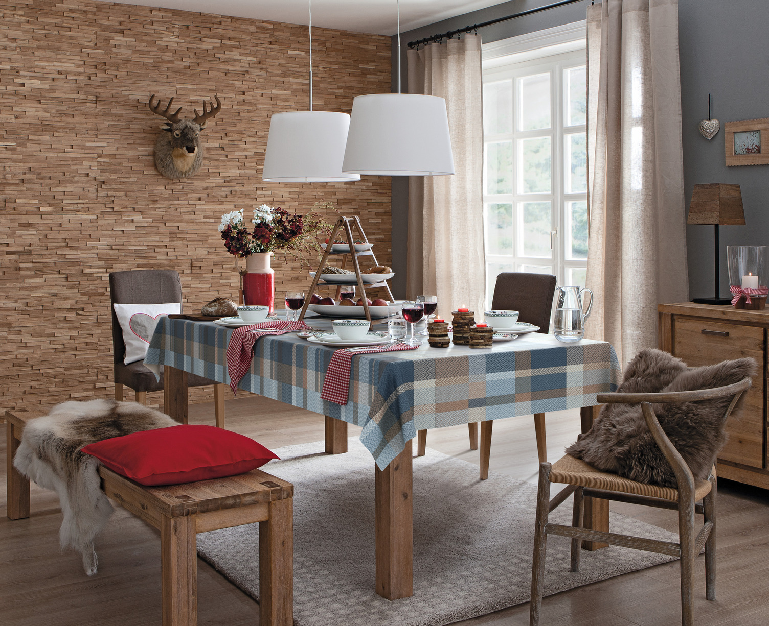 d-c-fix Tischdecke Bergamo Carola, 138 cm (Meterware) d-c-fix Tischdecke Bergamo Carola, 138 cm (Meterware)