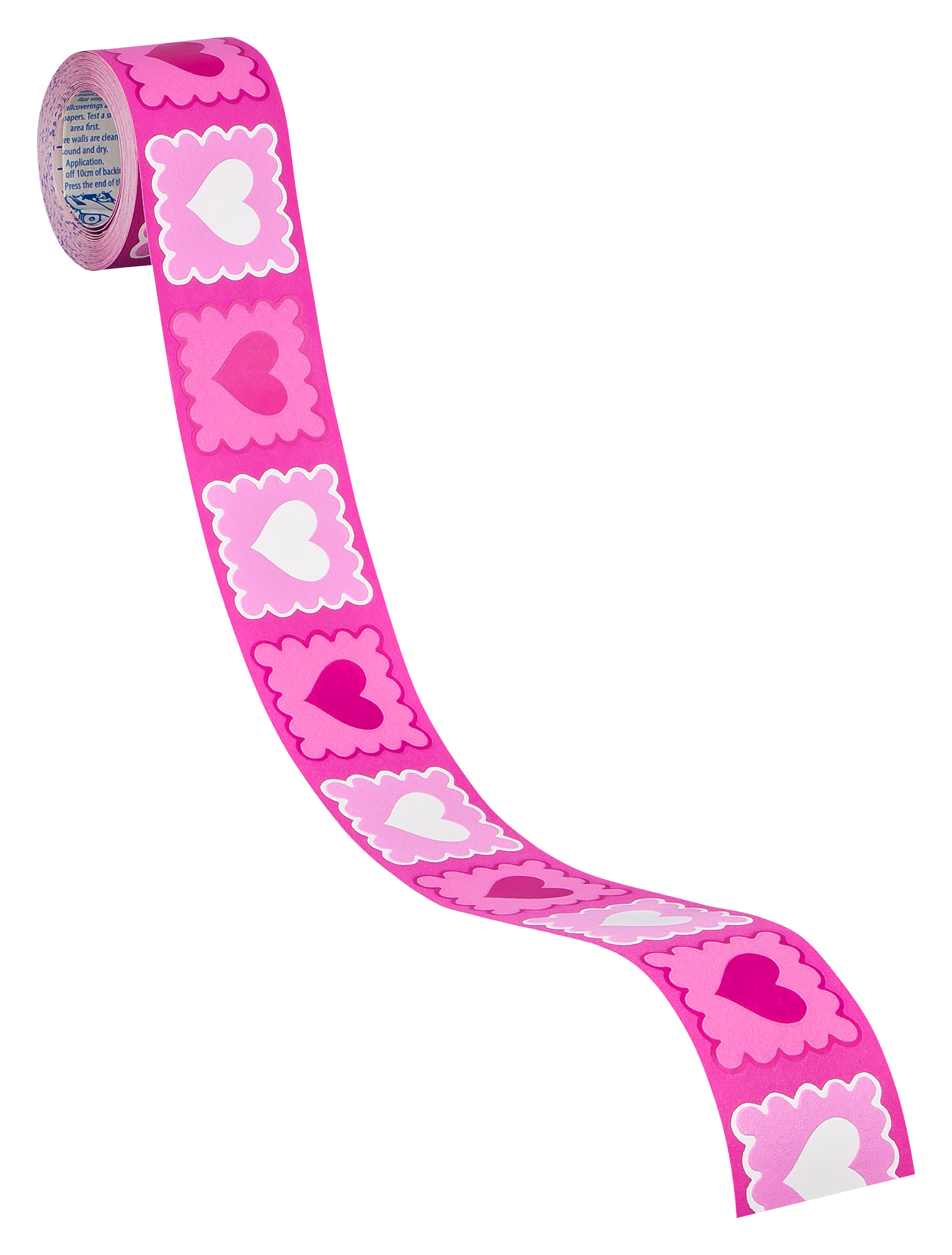 A.S. Création selbstklebende Bordüre, herzen rosa pink – kinderzimmer-borte mit herzmotiv A.S. Création selbstklebende Bordüre, herzen rosa pink – kinderzimmer-borte mit herzmotiv