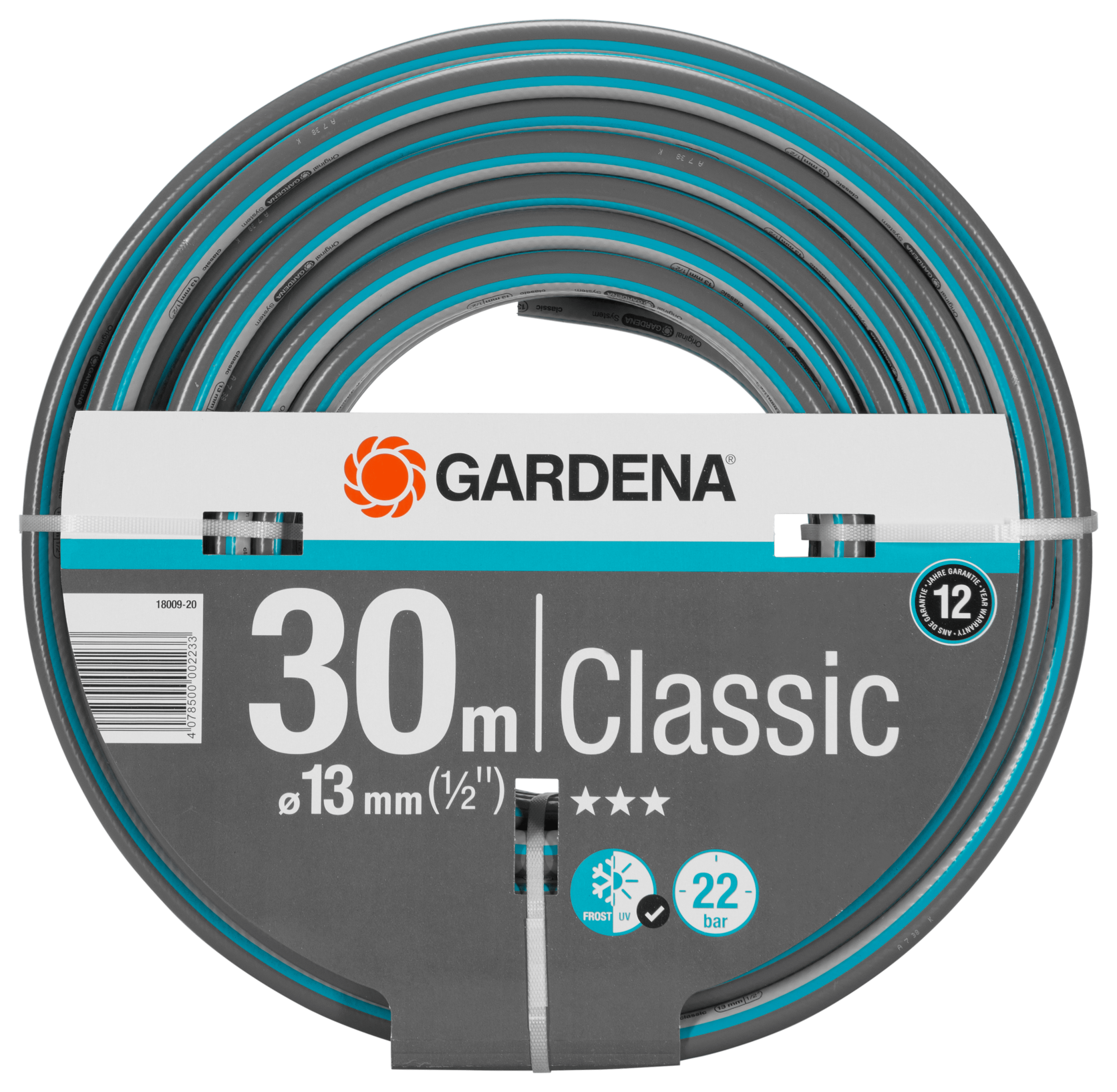 Gardena Classic Schlauch 13mm, 1/2", 30m