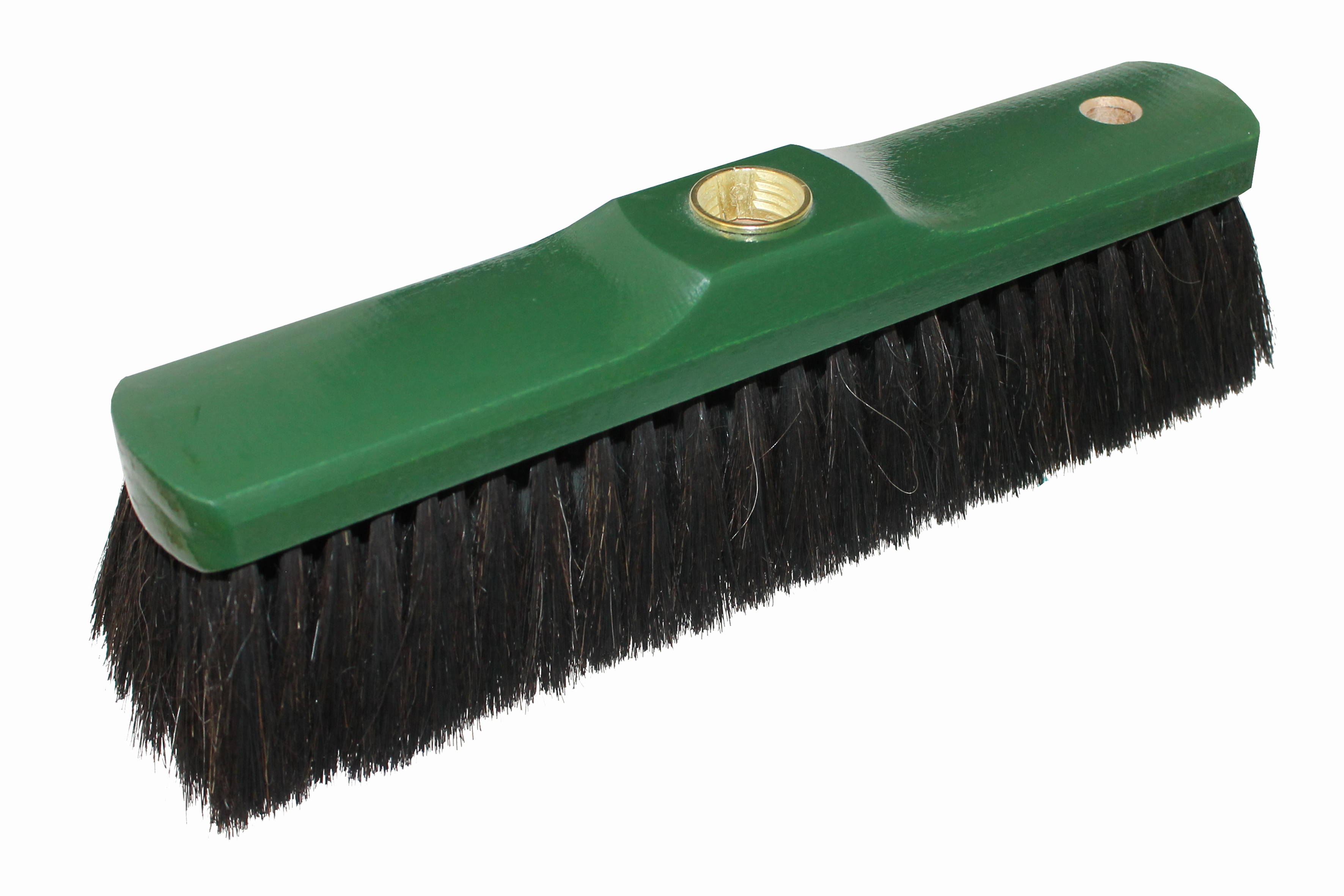 BÜRSTENMANN ZIMMERBESEN HAARMISCHUNG GRÜN LACK.