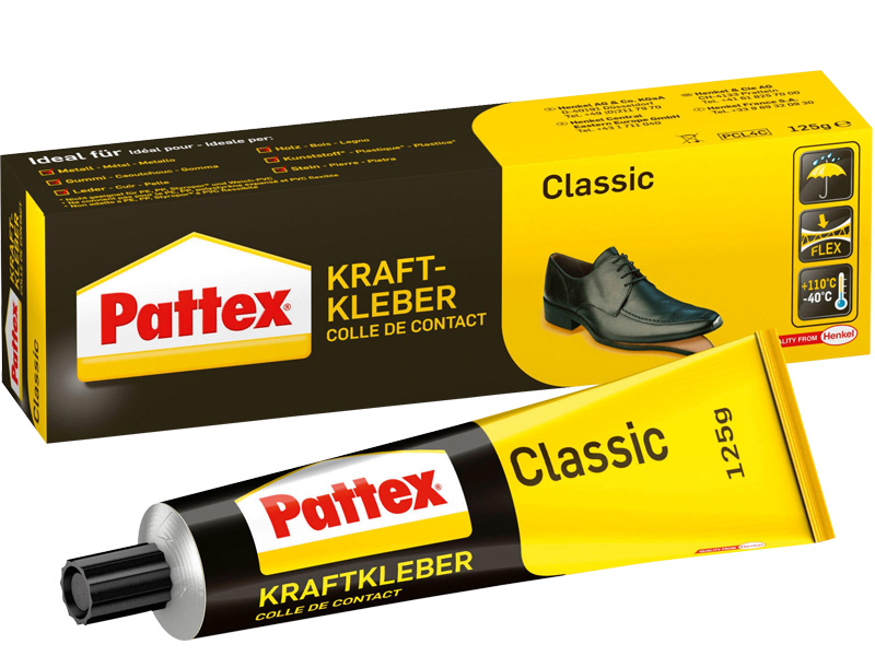 Pattex Kraftkleber Classic hochwärmefest, 125 g