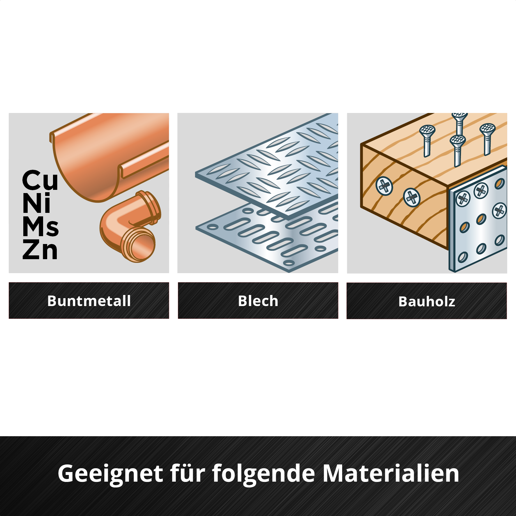 Einhell HSS-BiM-Tauchsägeblatt mit Universalaufnahme, halbrund, Ø 88 x 0,6 mm