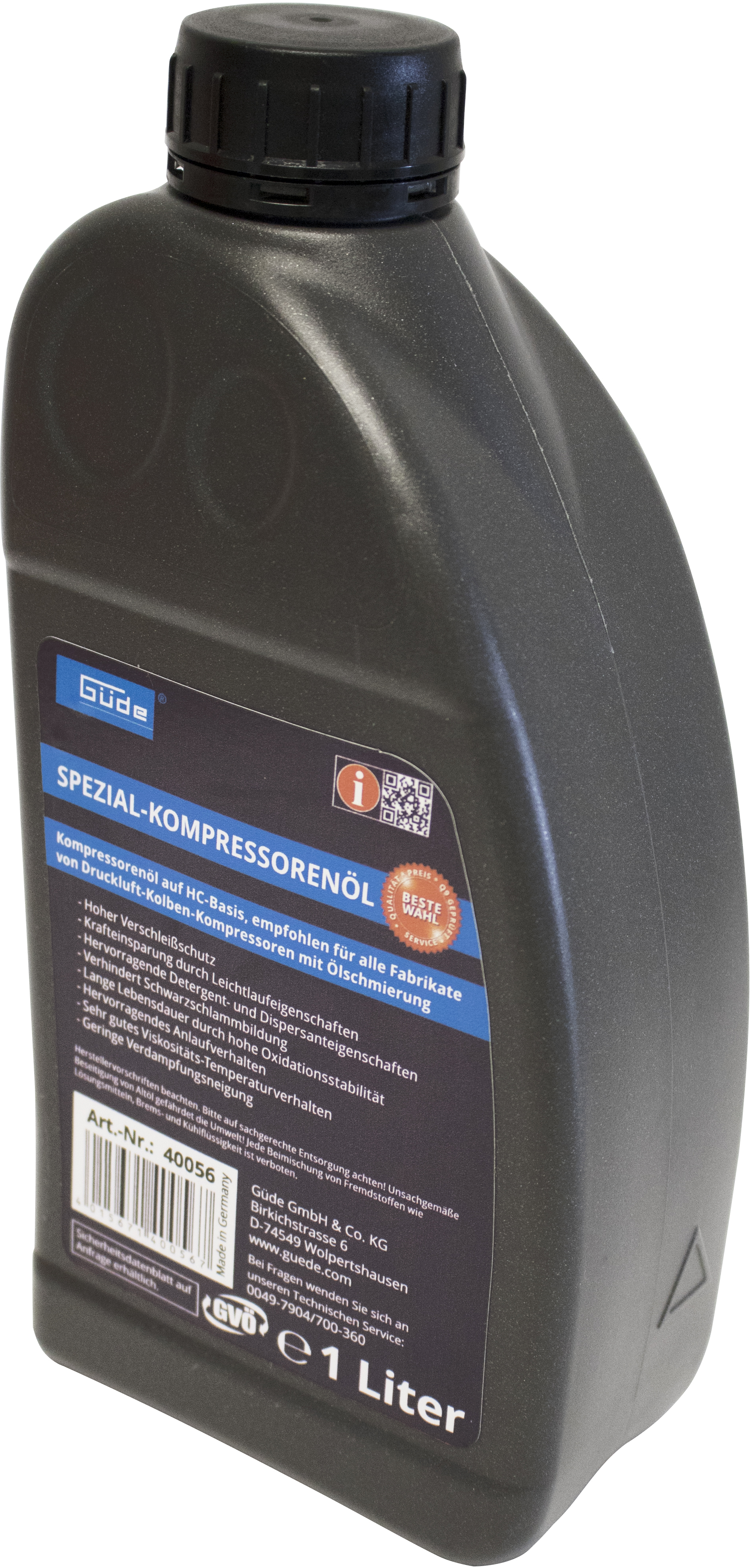 40056 Güde Kompressorenöl, 1L