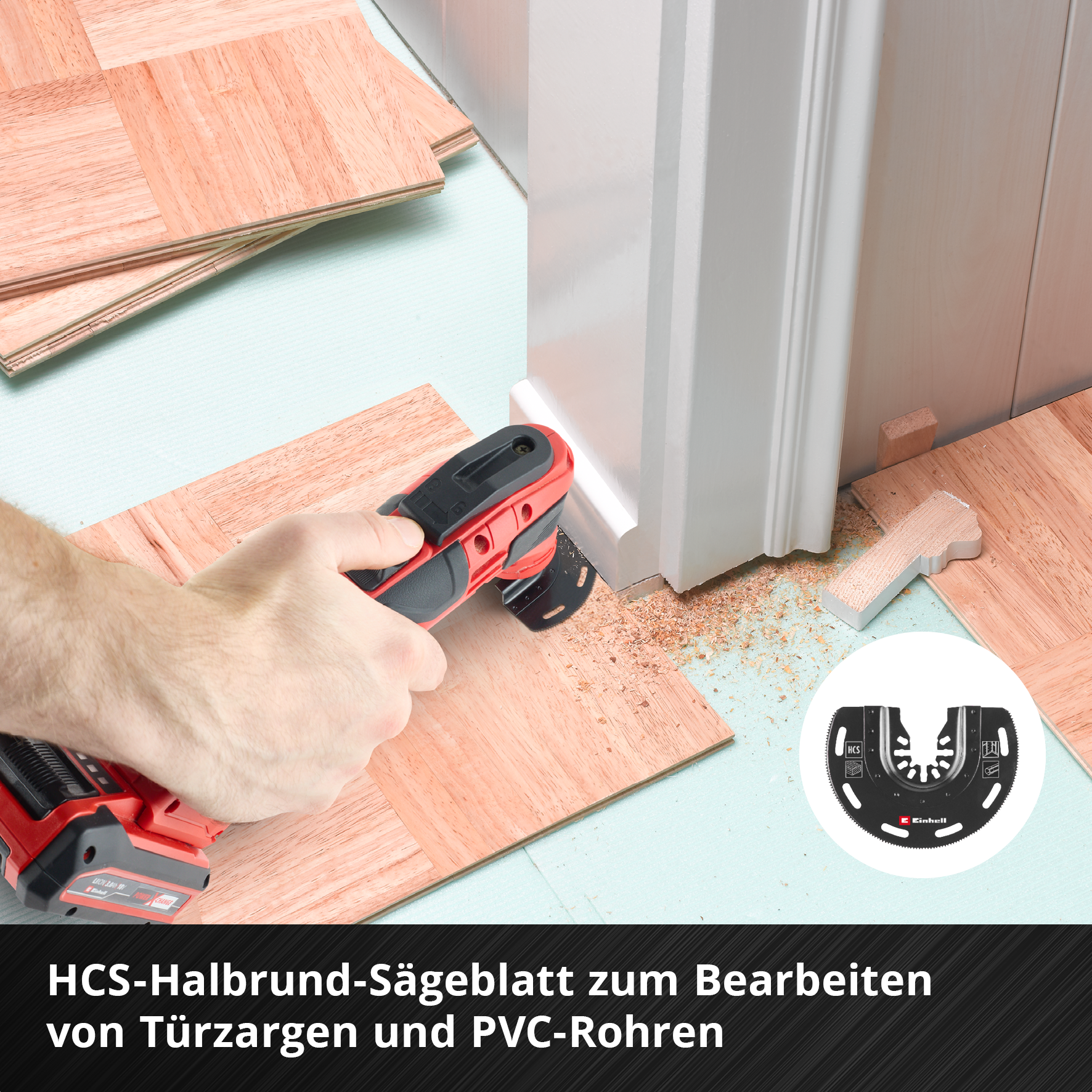 Einhell XXL-CASE Multitool-Set mit Universalaufnahme, 70-tlg. 