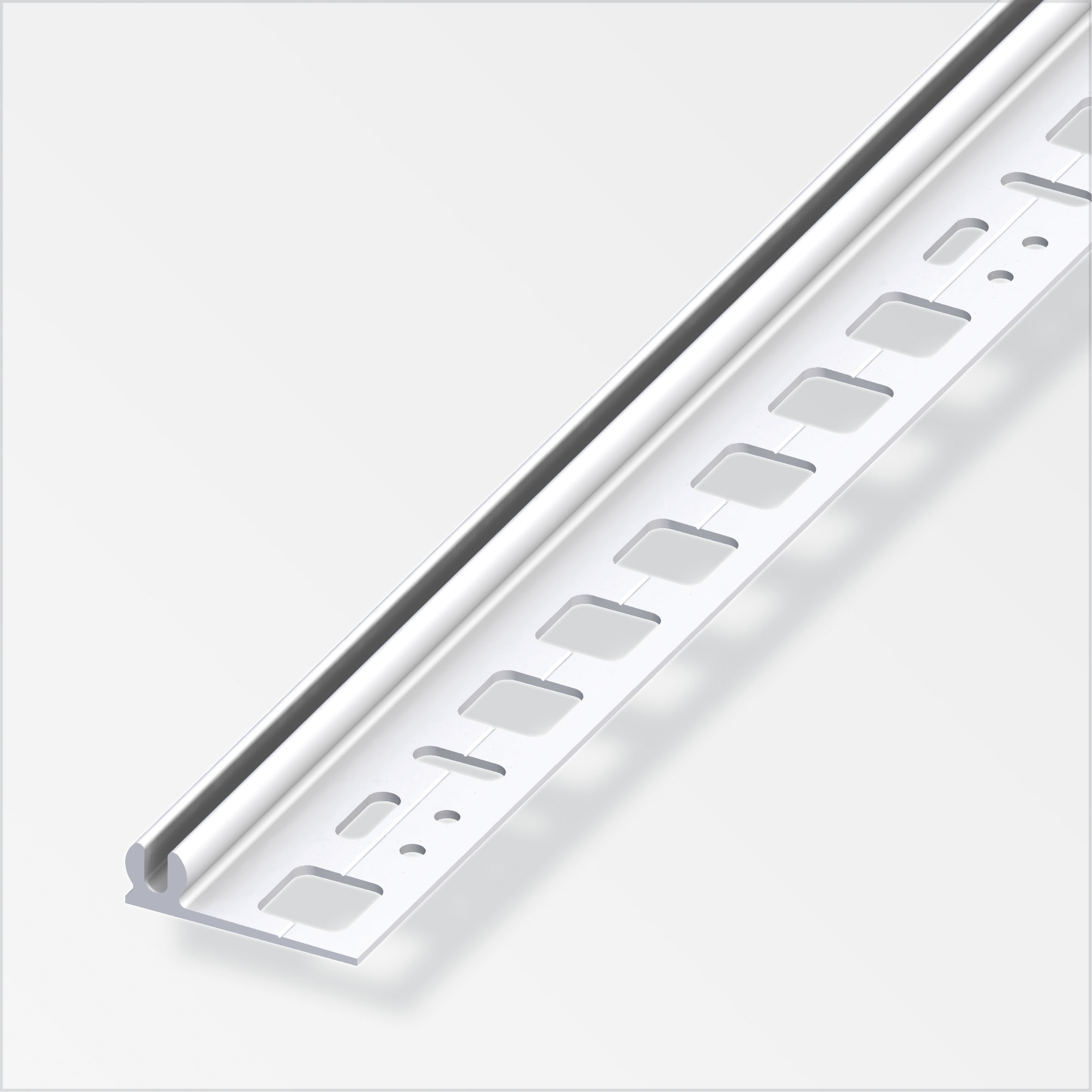 239272_Tra-ger-Profil Alfer clipstech Träger-Profil 30 x 8,5 mm, weiß