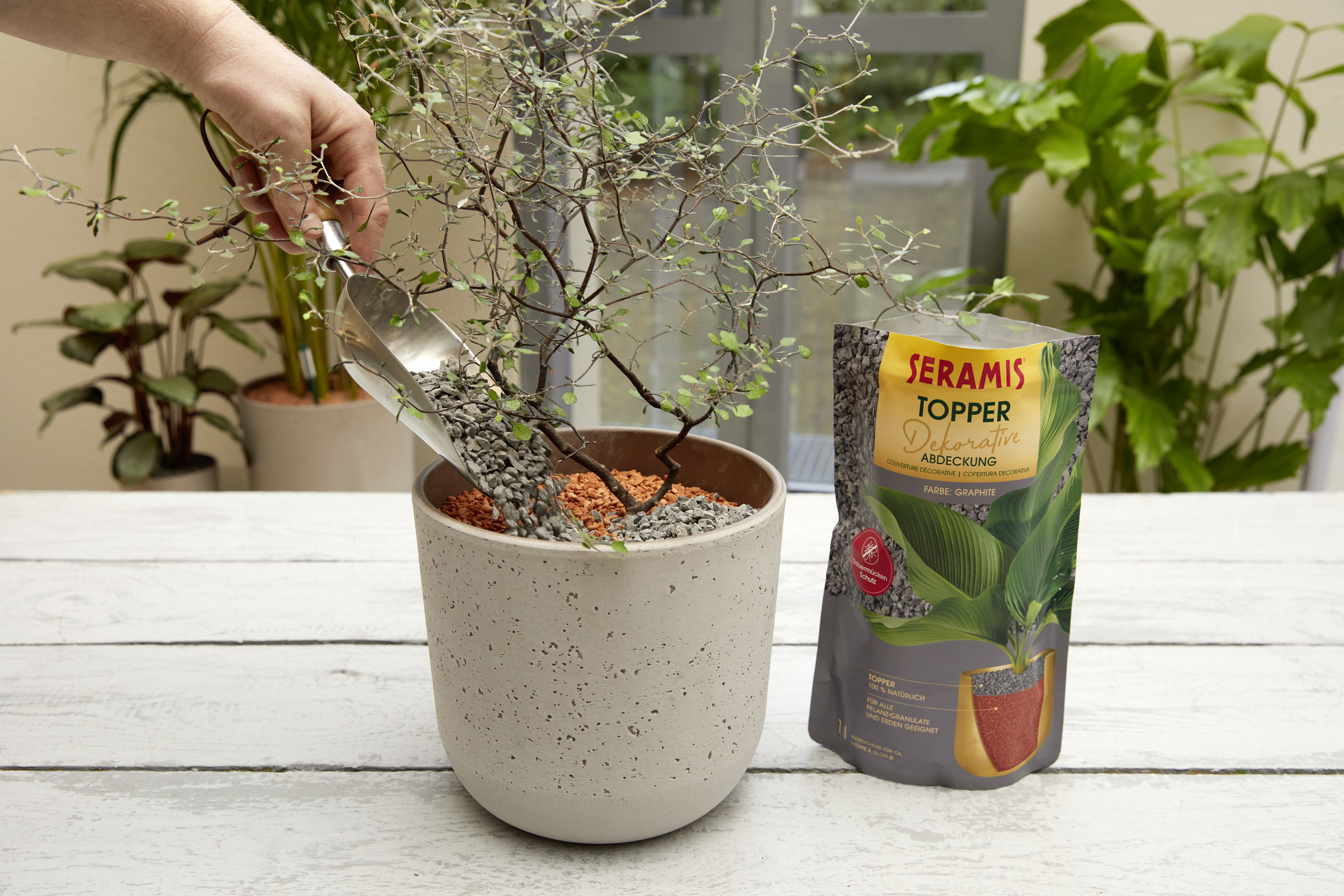 Seramis Topper, Graphite, 1 L