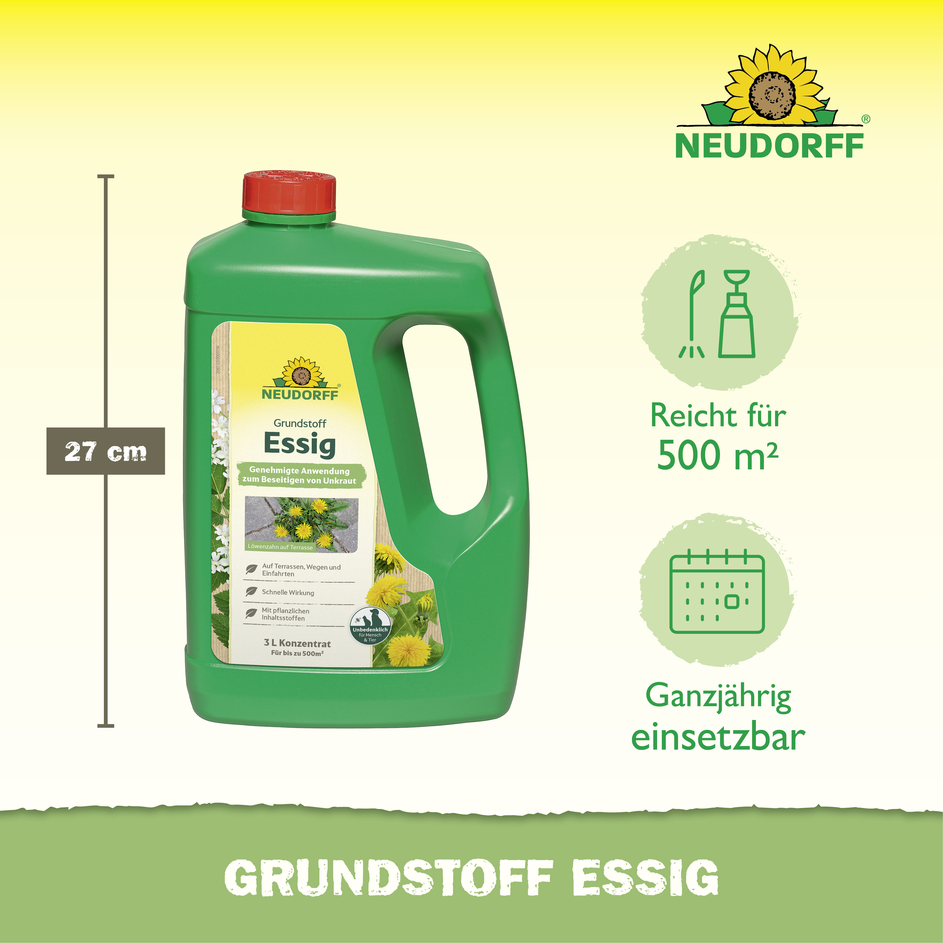 Neudorff BioKraft Grundstoff Essig
