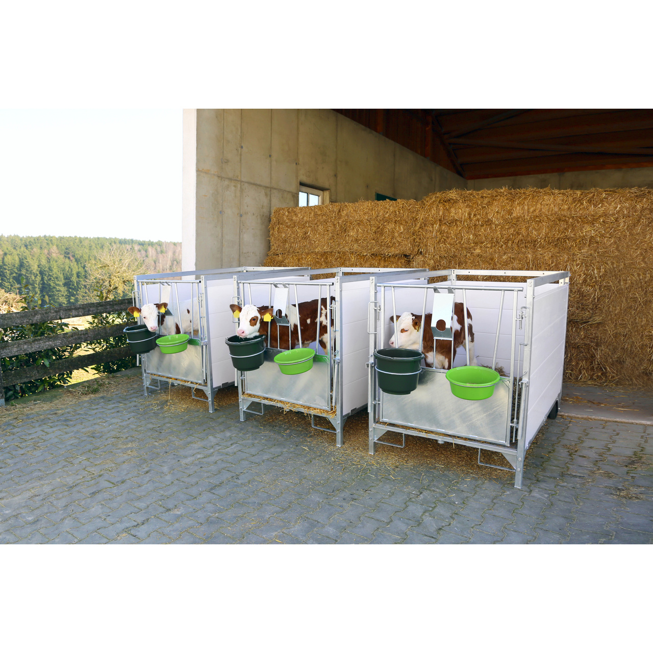 302102_02 STALL-UND BAUEIMER OLIVEGRÜN 12L   KERBL