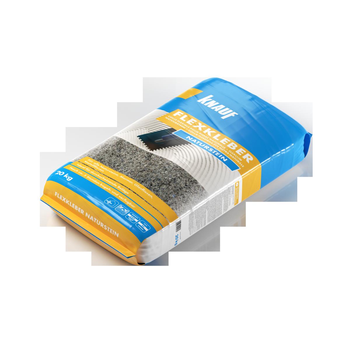 4006379104161_Flexkleber-Naturstein-20kg Knauf Flexkleber Naturstein, 20 kg