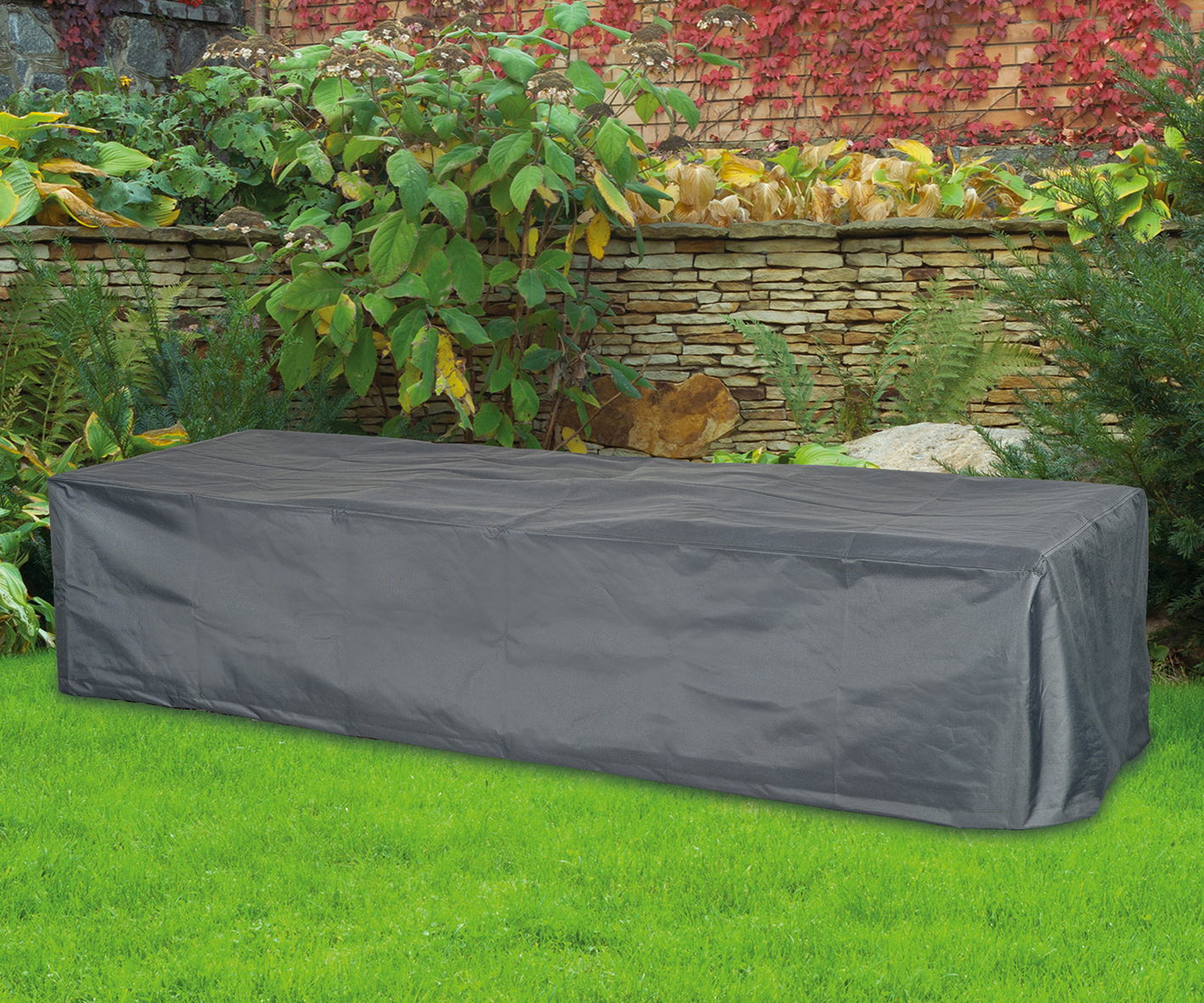 Happy Schutzhülle für Deluxe Gartenliege, 200 x 75 x  45 cm Happy Schutzhülle für Deluxe Gartenliege, 200 x 75 x  45 cm