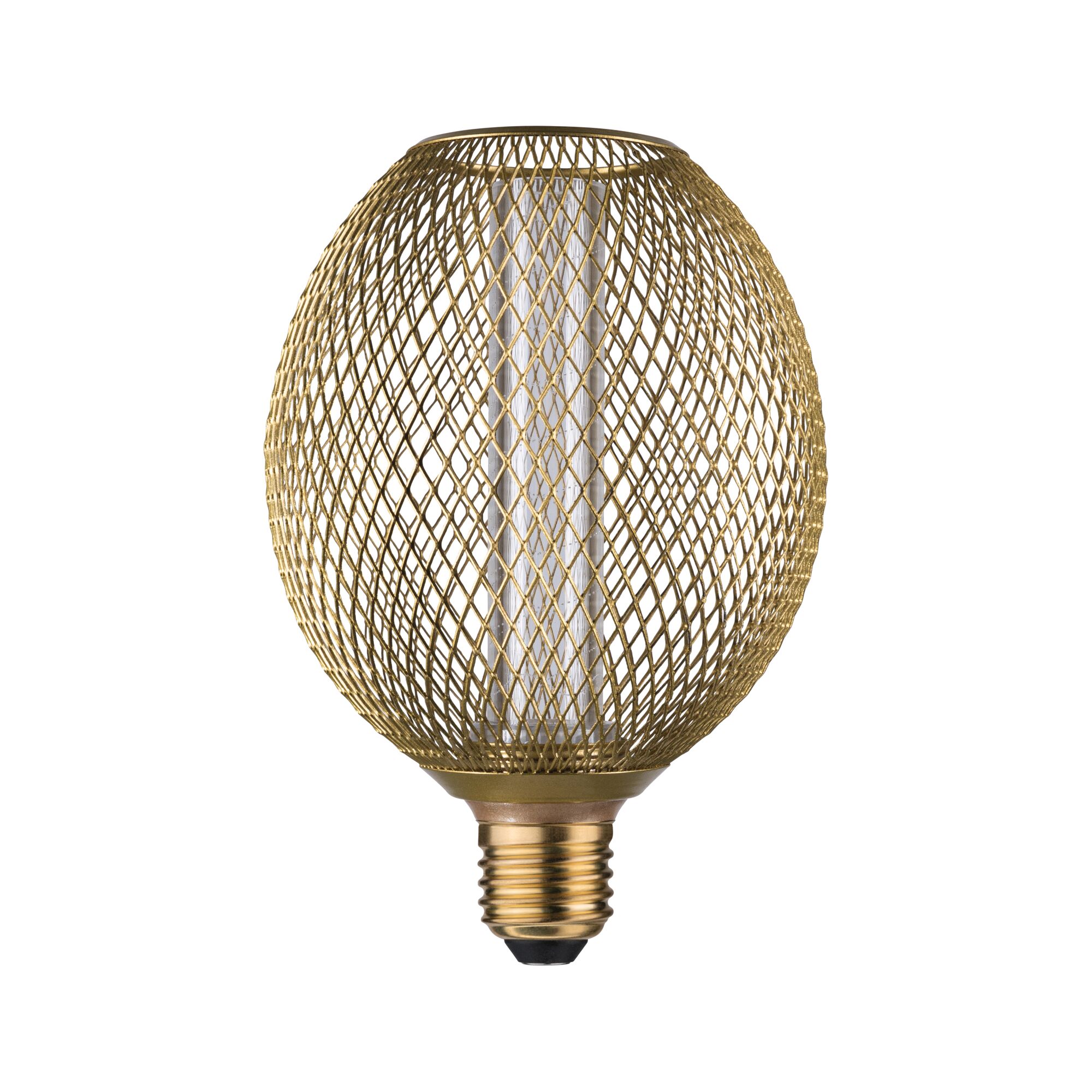 Paulmann LED Metallic Glow Globe messing Spiral E27, 200lm, 4,2W, 1800K, 230V Paulmann LED Metallic Glow Globe messing Spiral E27, 200lm, 4,2W, 1800K, 230V