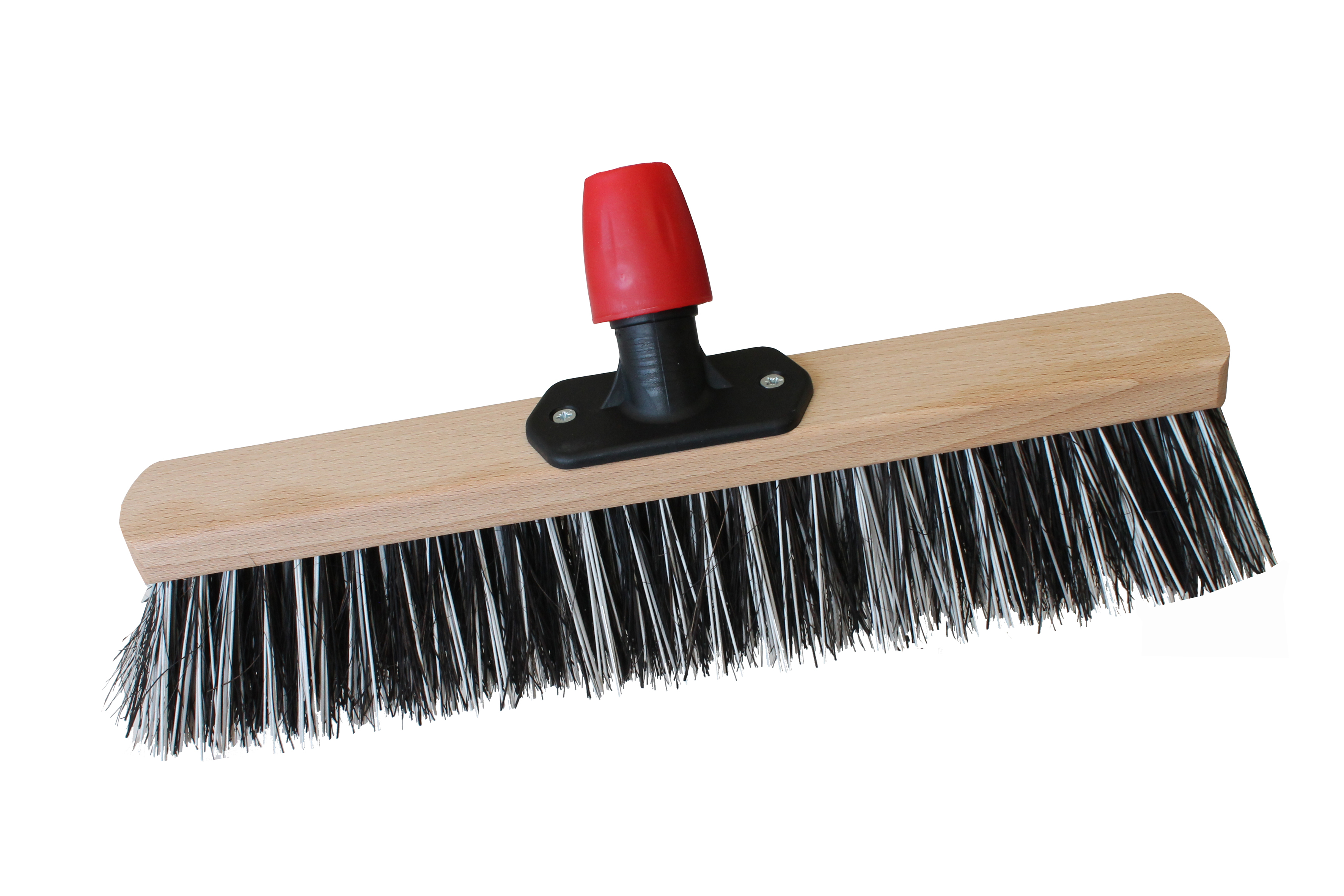 BÜRSTENMANN SAALBESEN 40CM HOLZ ELASTON ROT