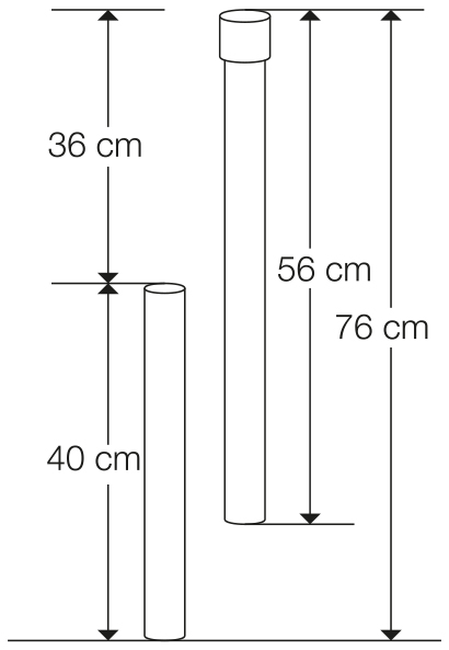 Schneider Bodenhülse für Unterstock 40-50mm