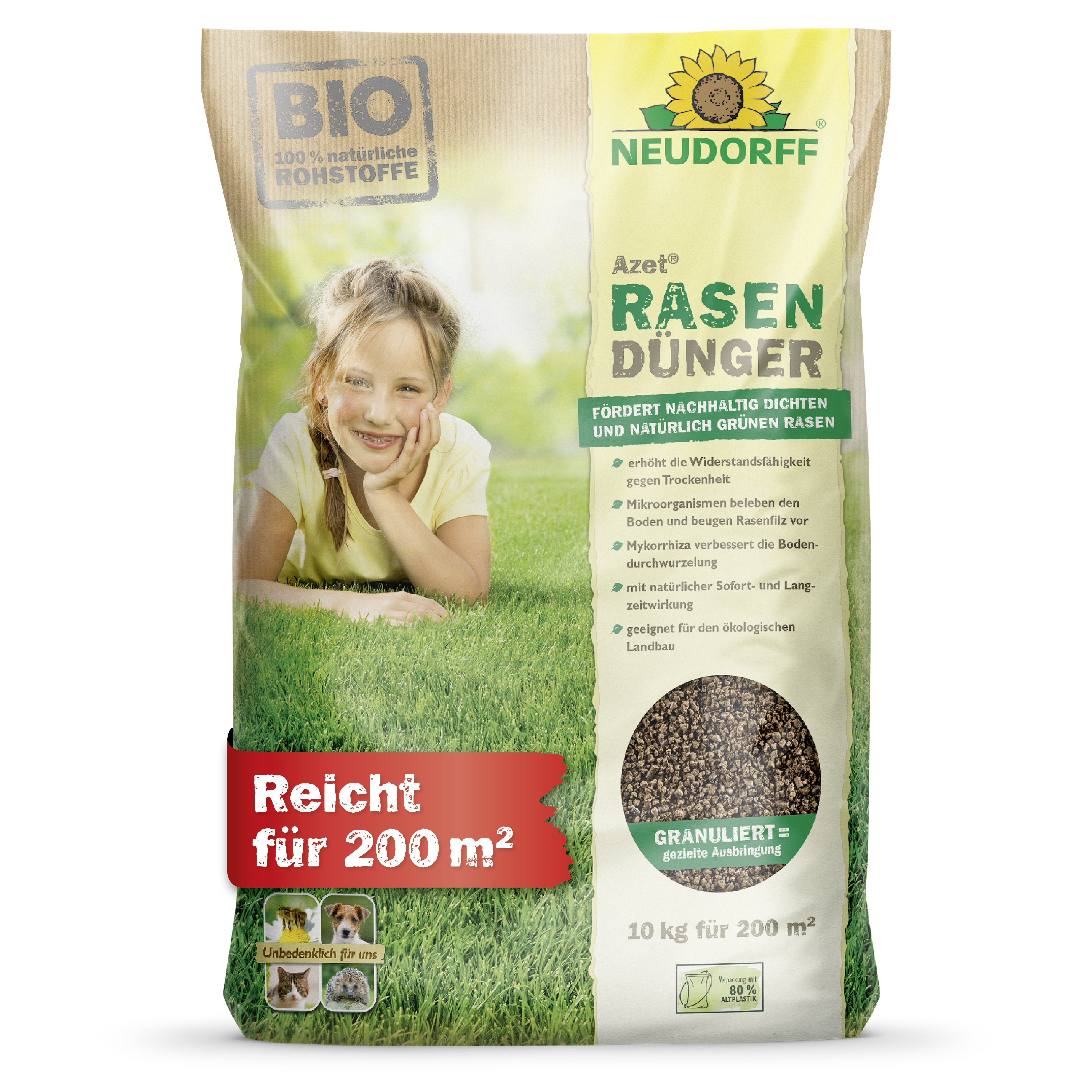 Neudorff Azet RasenDünger, 10,05 kg