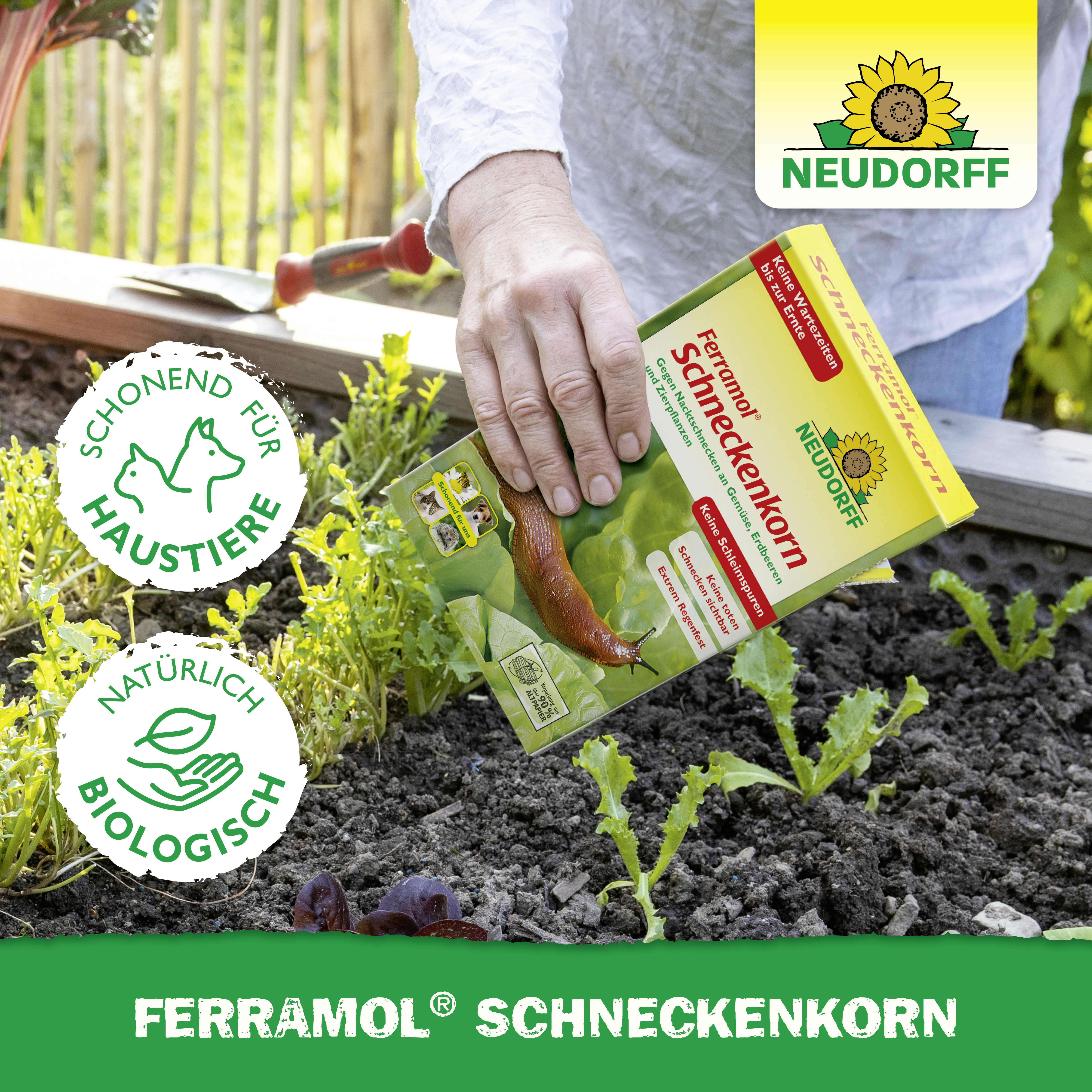 Neudorff Ferramol Schneckenkorn, 2 kg