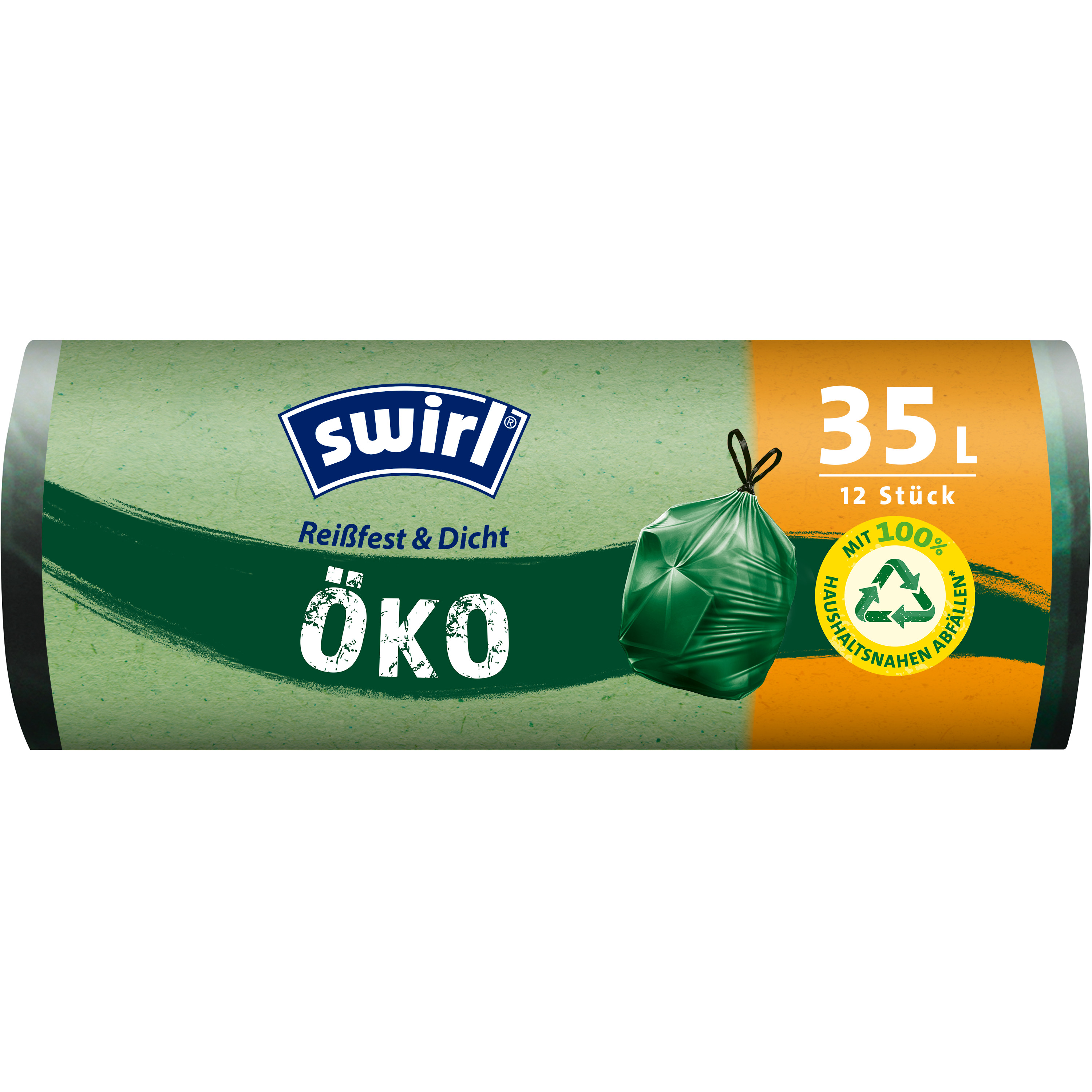 Swirl® Öko-Müllbeutel mit Zugband, 35 l Swirl® Öko-Müllbeutel mit Zugband, 35 l