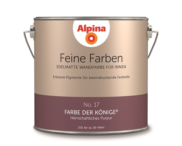 Alpina Feine Farbe No.17, Farbe der Könige