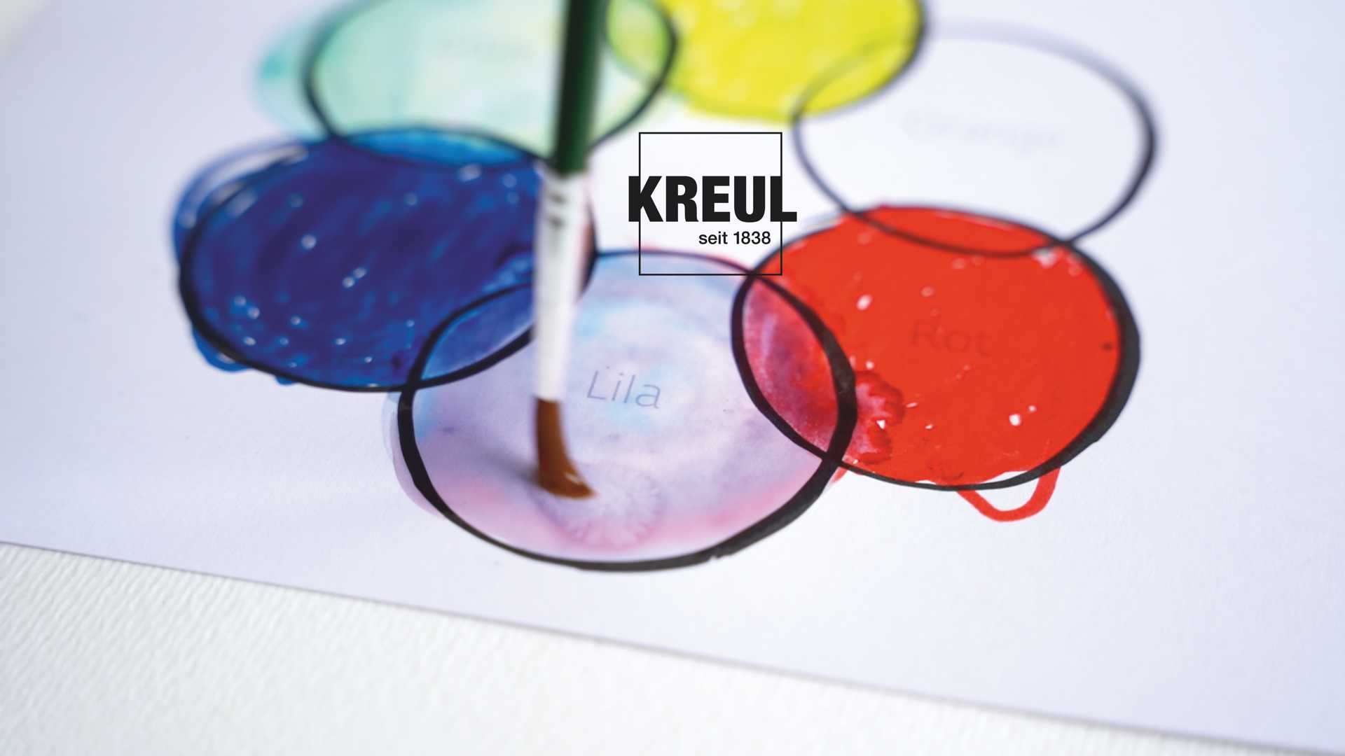 Kreul Aquarellmalstifte "Mucki", Farben Spiel Kiste Set Kreul Aquarellmalstifte "Mucki", Farben Spiel Kiste Set