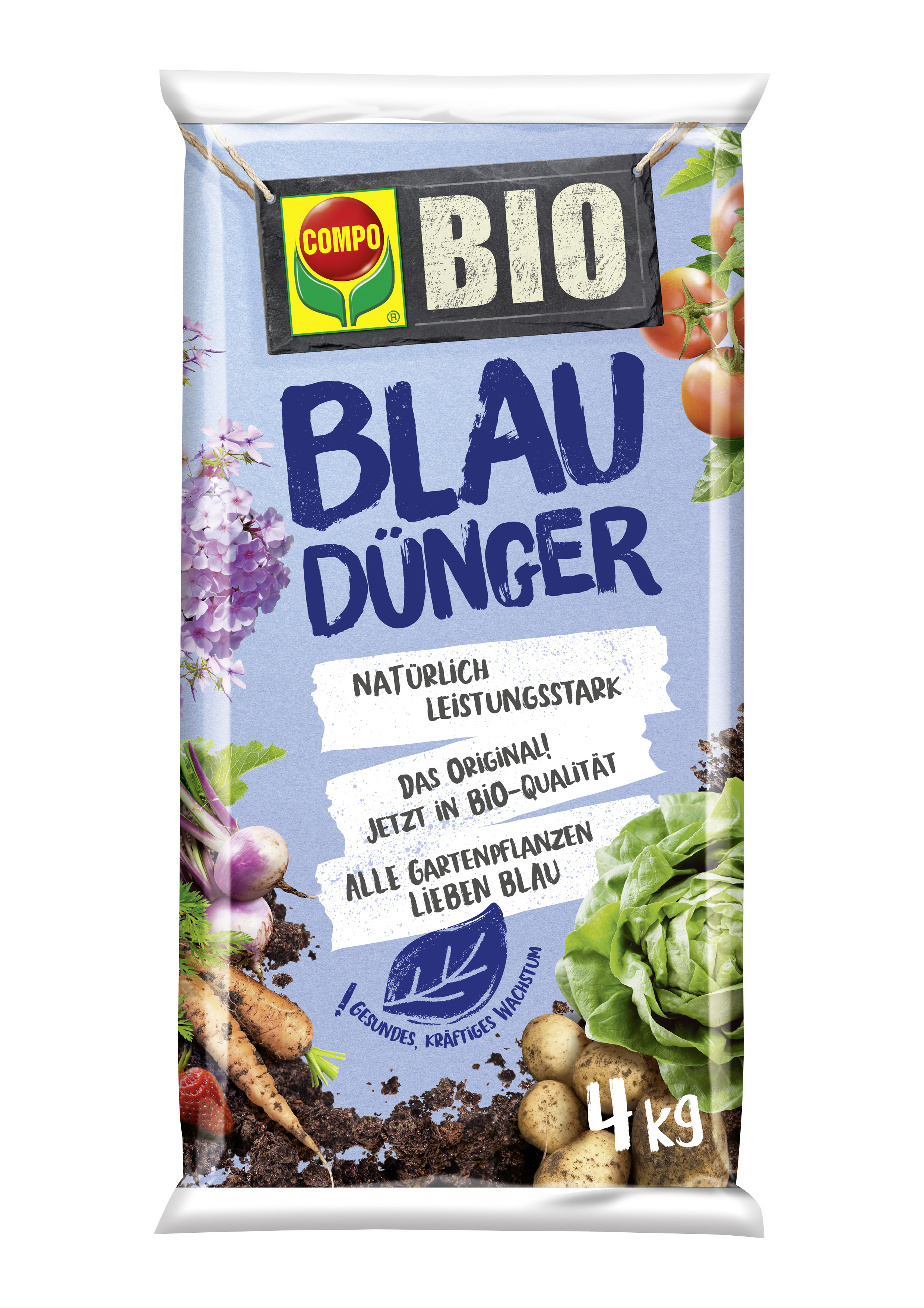 Compo BIO Blaudünger, 4 kg Compo BIO Blaudünger, 4 kg