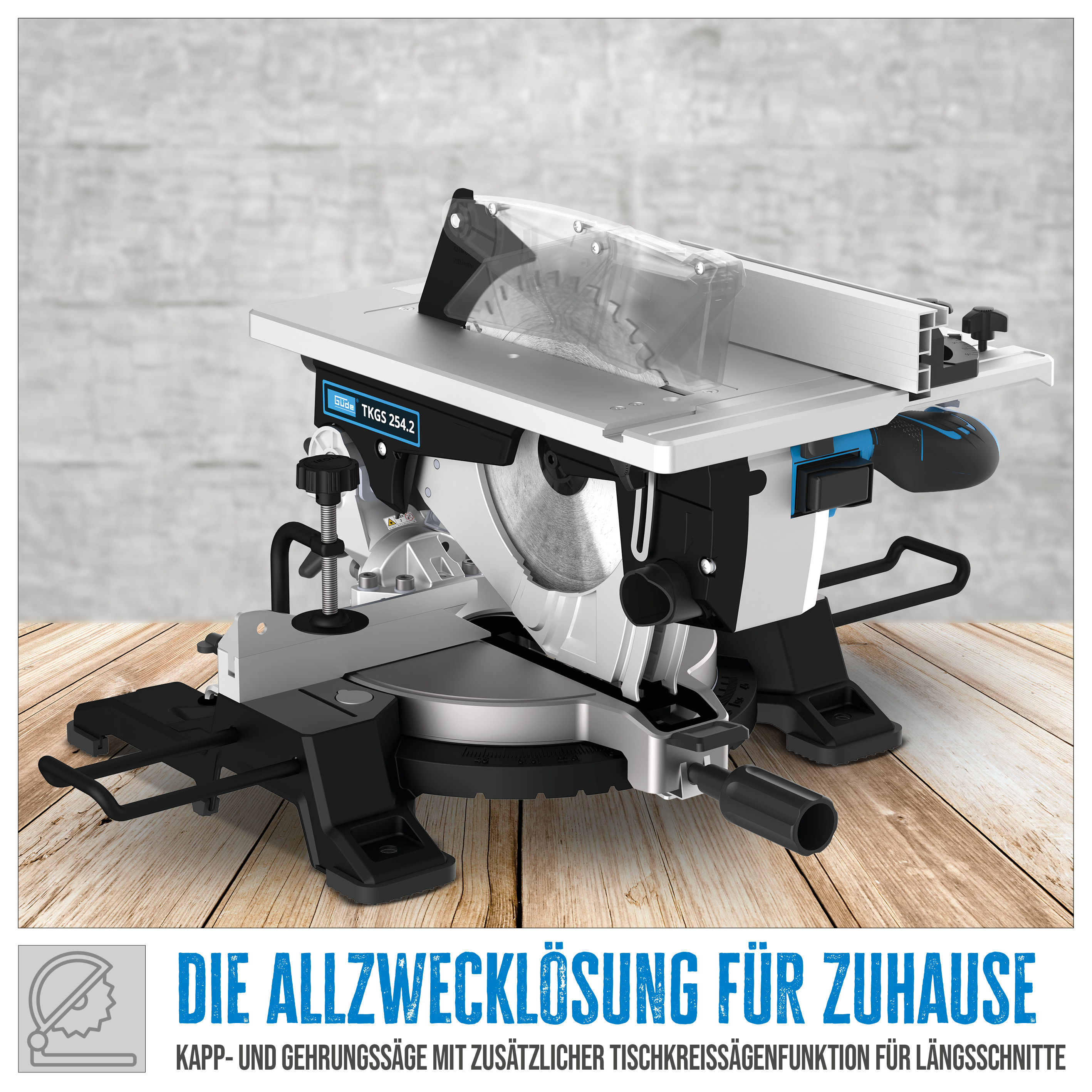 Güde Tisch- & Kappsäge TKGS 254.2