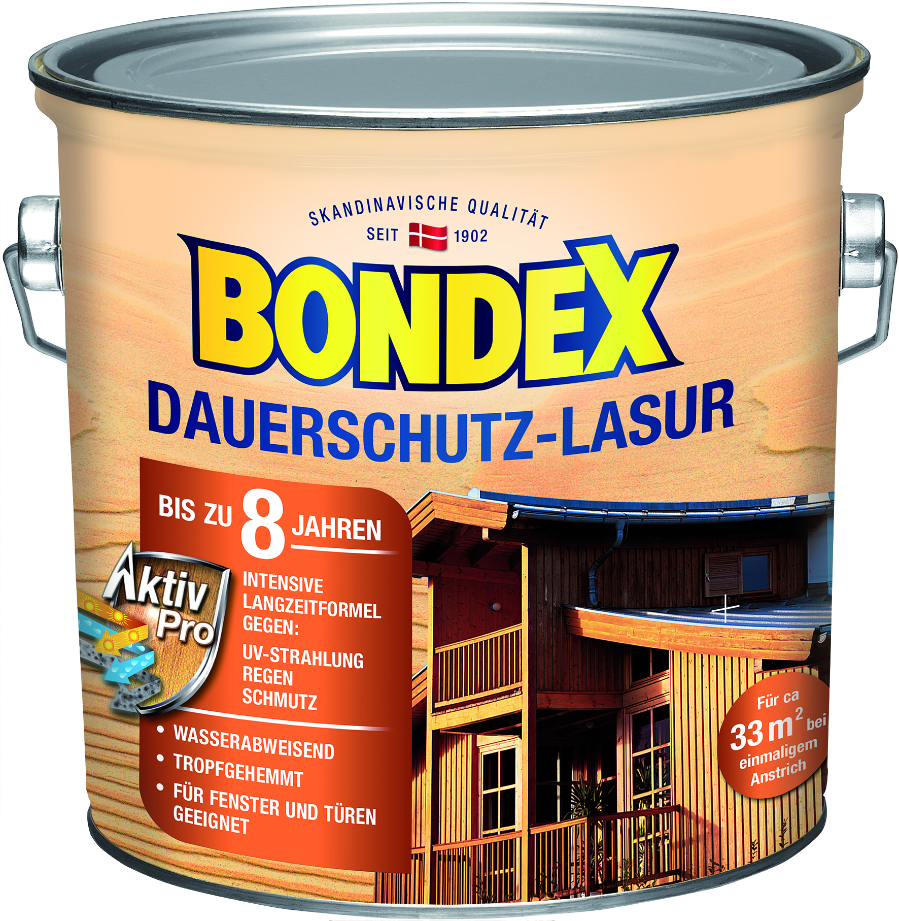Bondex Dauerschutz-Lasur Tannengrün, 2,5L