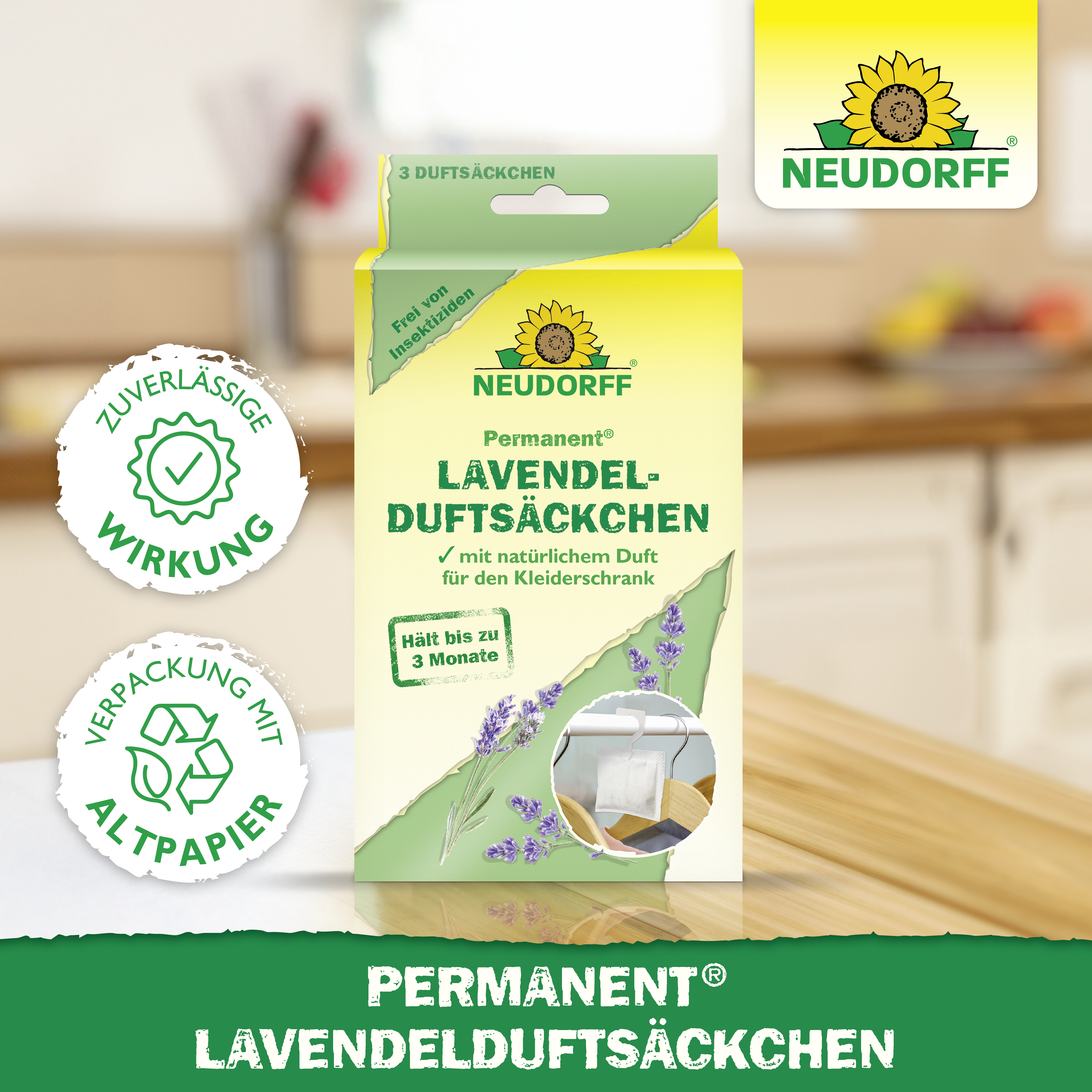 Neudorff Permanent Lavendelduftsäckchen