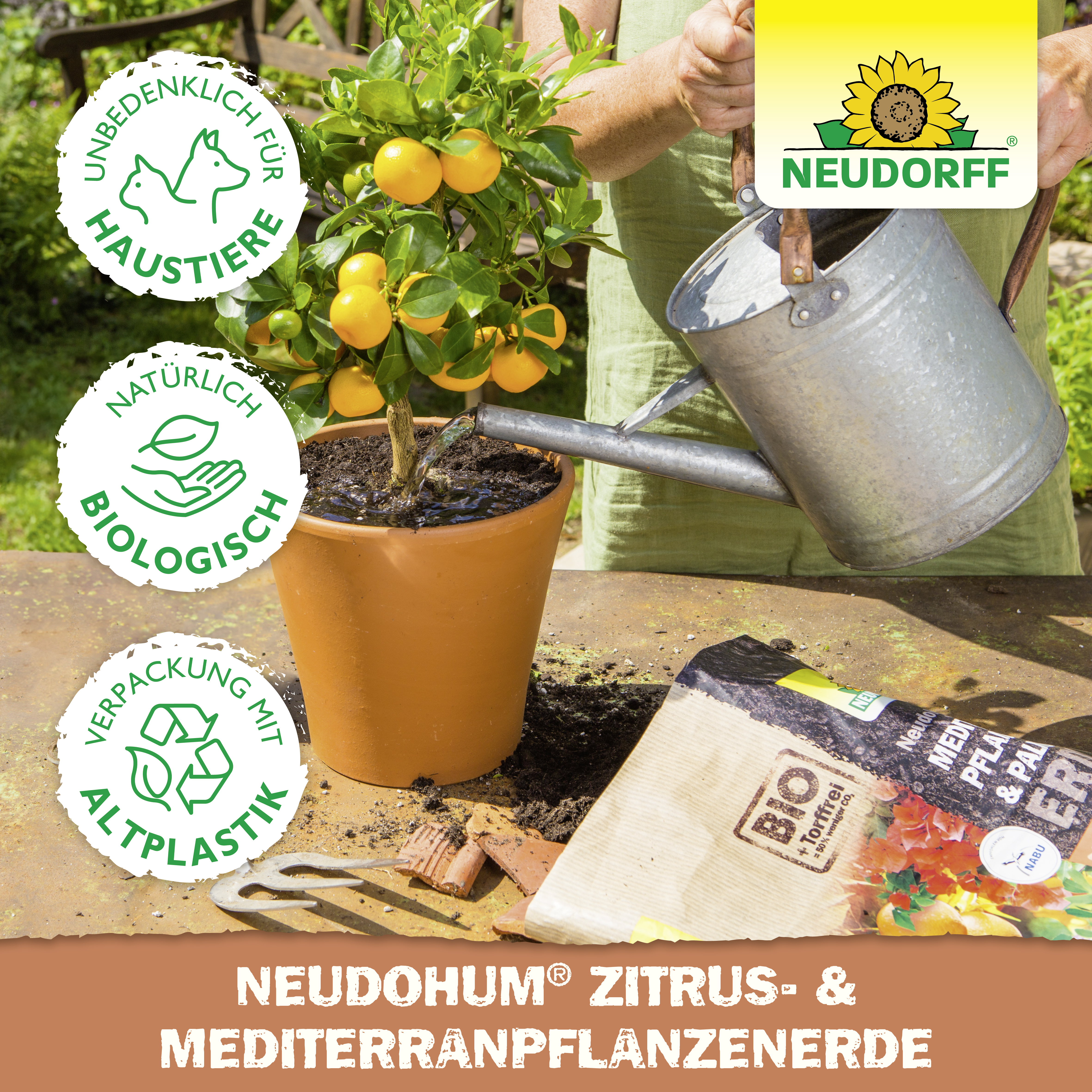 Neudorff NeudoHum Zitrus & MediterranpflanzenErde
