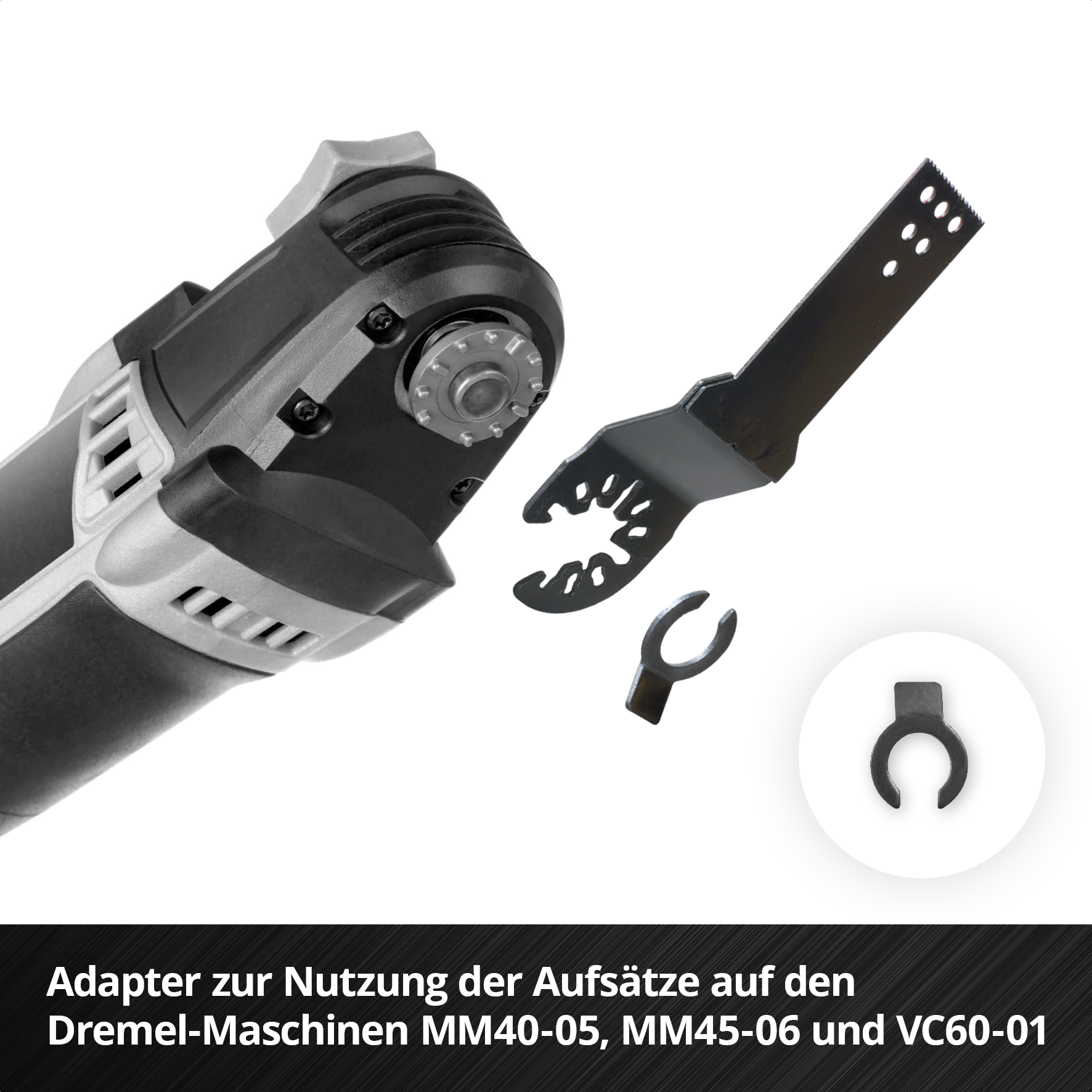 Einhell XXL-CASE Multitool-Set mit Universalaufnahme, 70-tlg. 