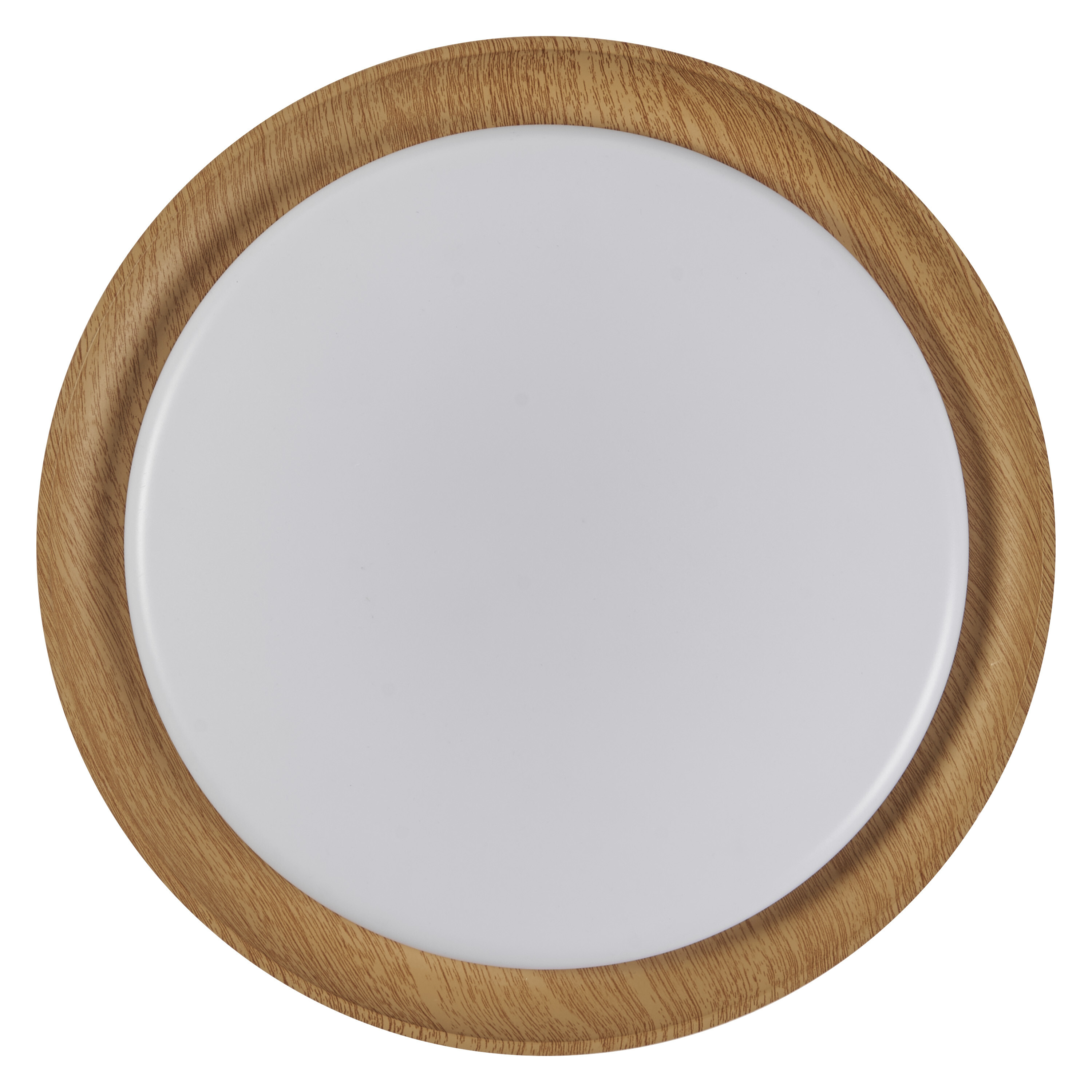 Osram Led Deckenleuchte "Orbis Glorie", 400 mm, 24W, 830, Holzdekor