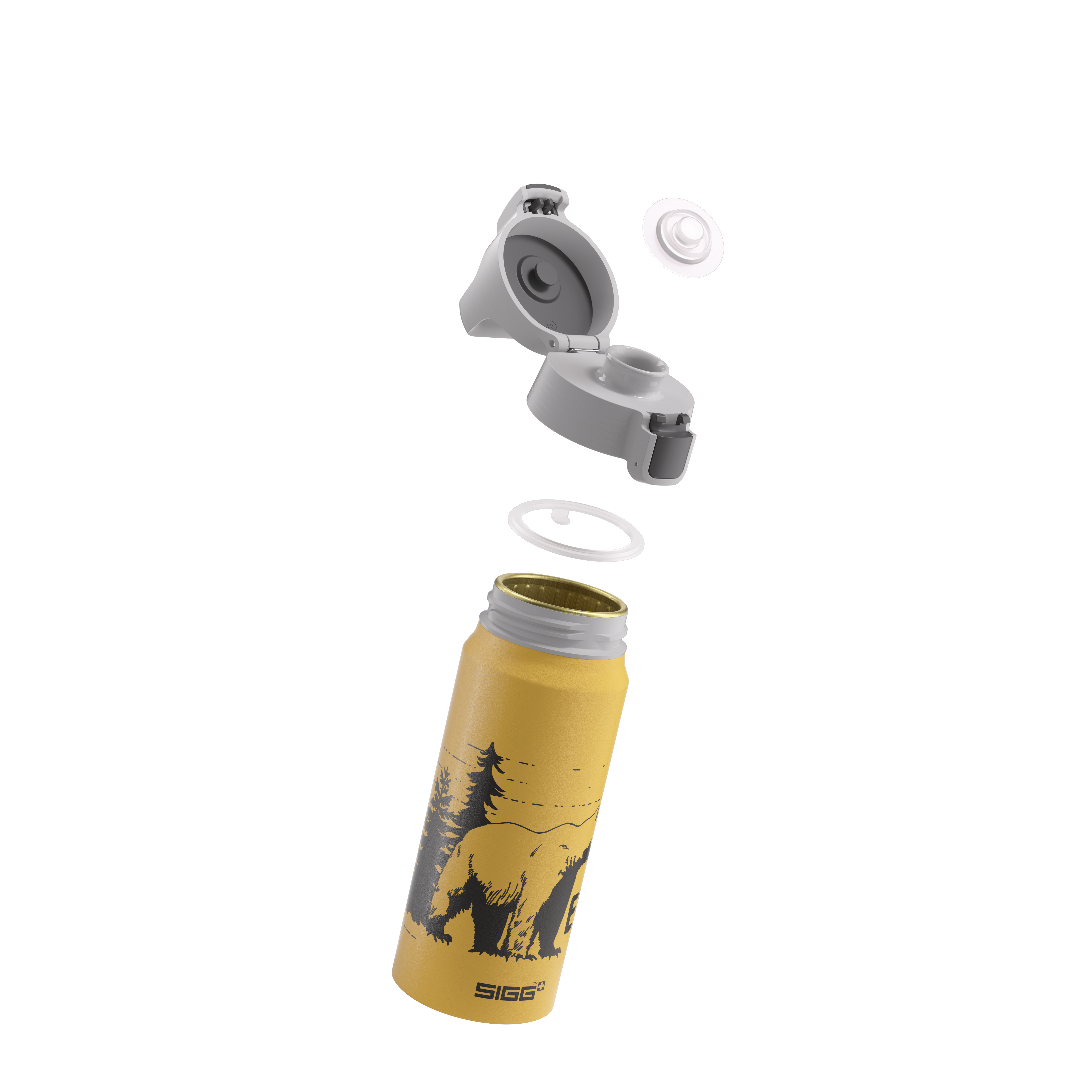SIGG Kinder-Trinkflasche "WMB One Brave Bear", 0,6 L