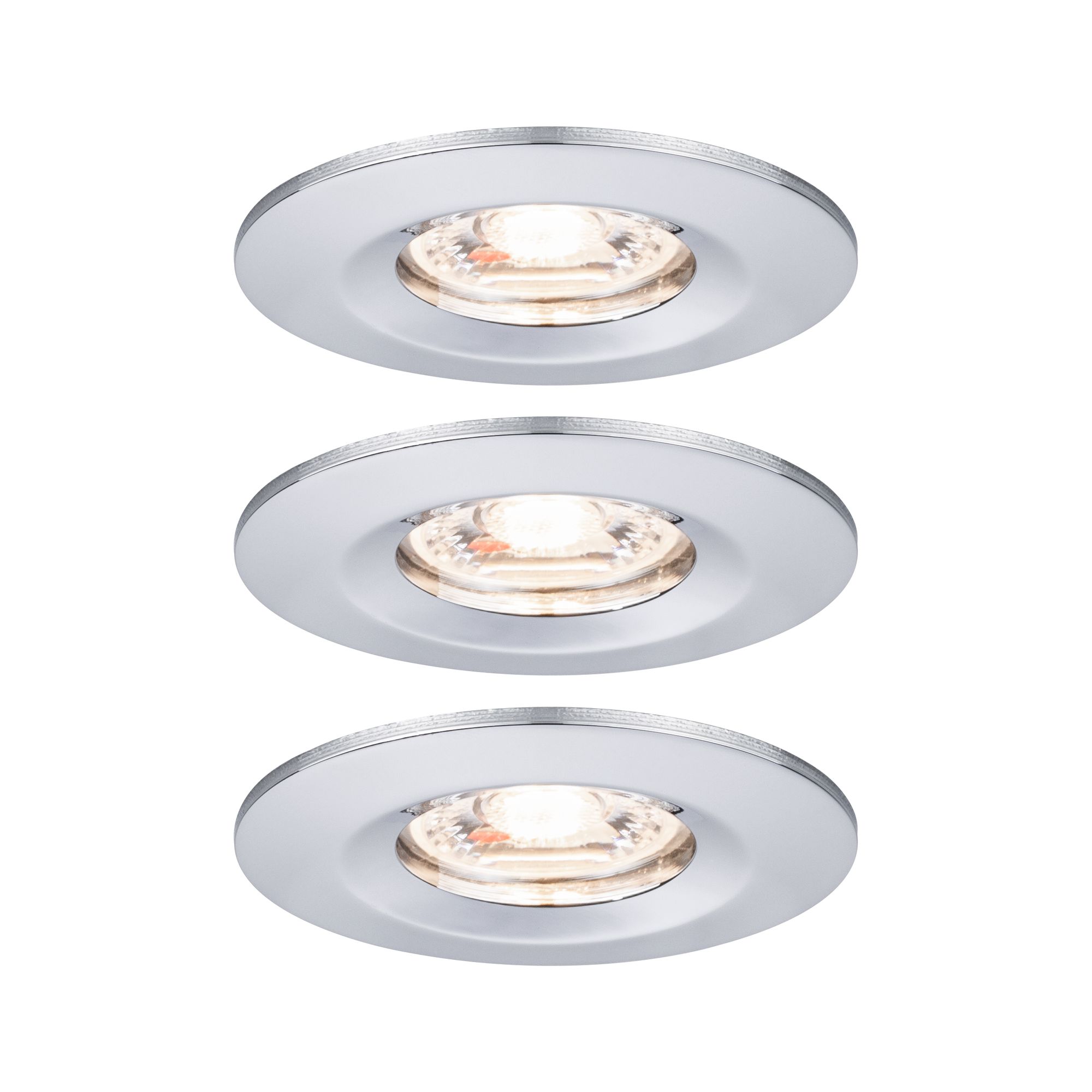 4000870943038_Freisteller_01 Paulmann Einbauleuchte Nova mini Coin 3x4W, chrom/alu