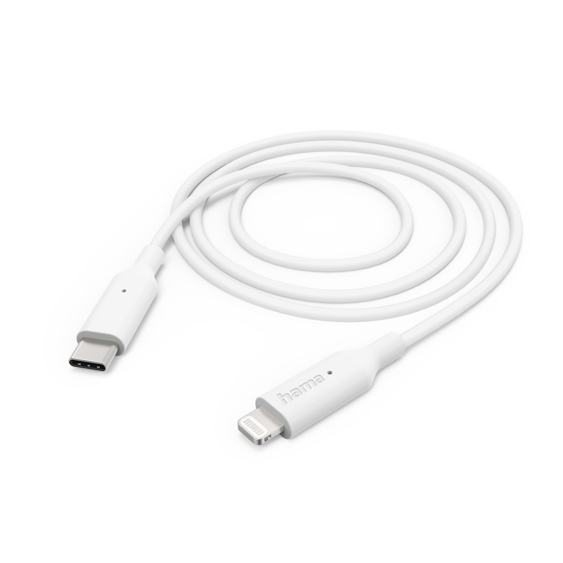 Hama USB-Kabel, USB-C-Lightning, 1 m, weiß Hama USB-Kabel, USB-C-Lightning, 1 m, weiß