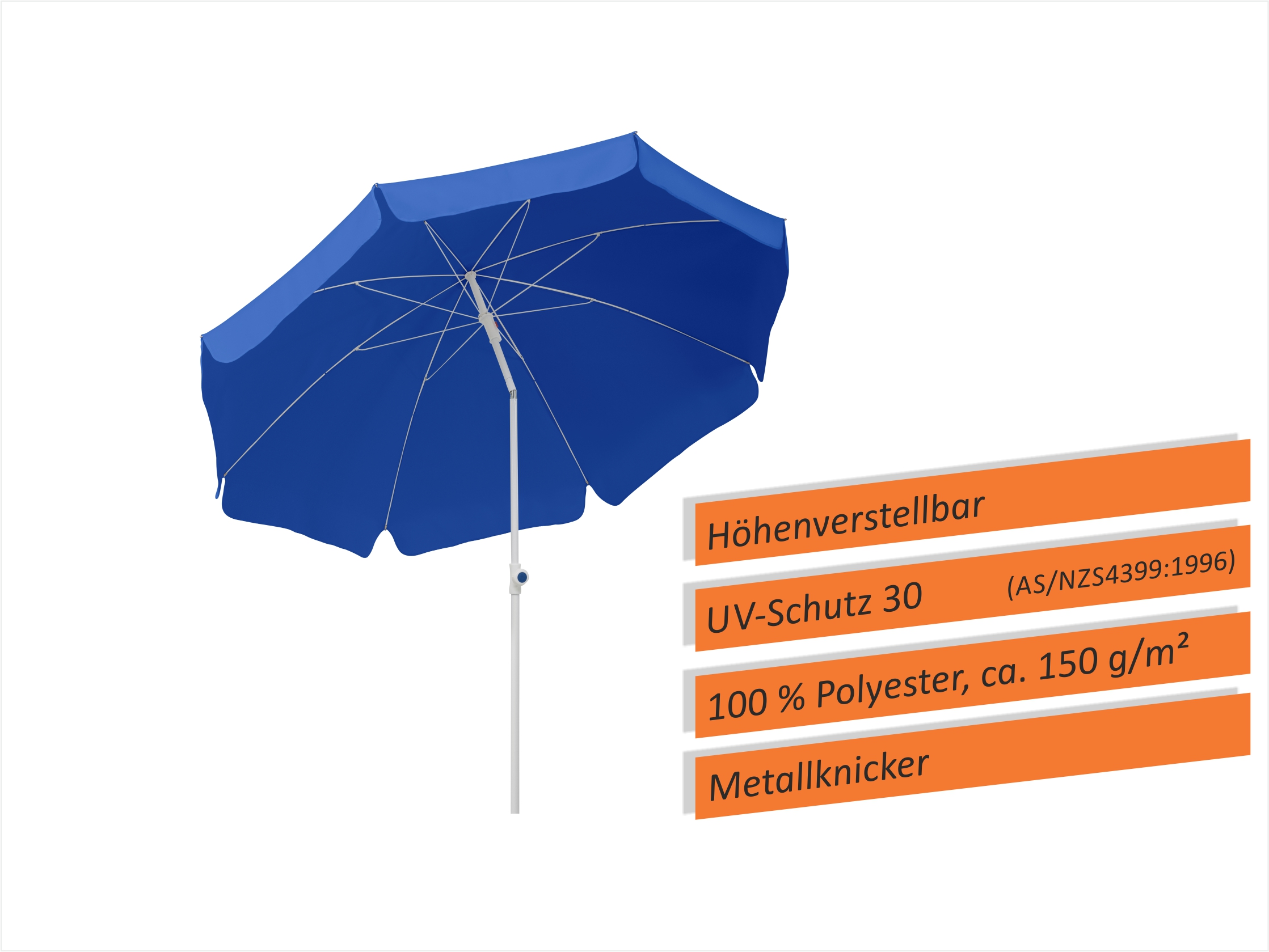 509781_1 Schneider Schirm Ibiza 200/8 Blau