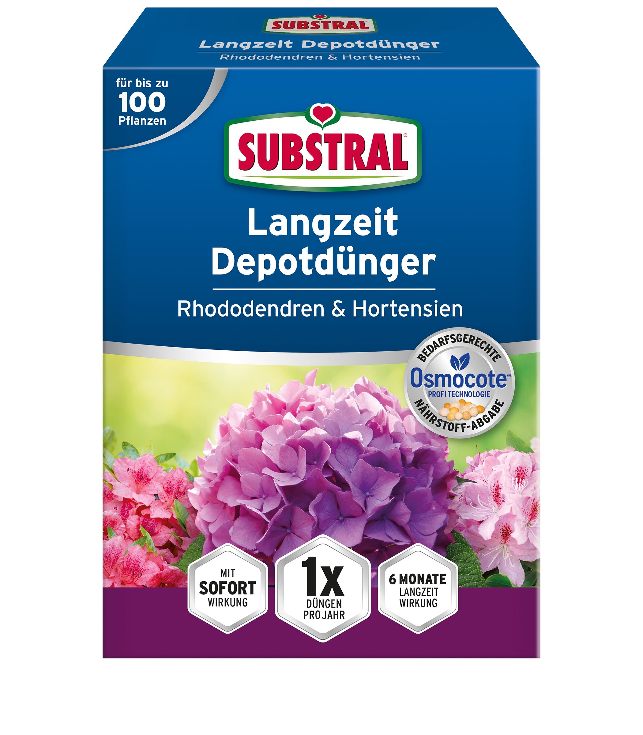 SB Langzeit Depotdünger RHODODENDREN & HORTENSIEN 1,5 Kg