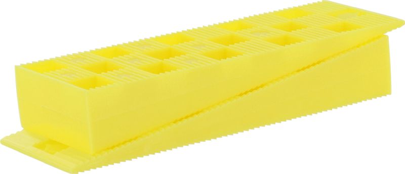 Triuso Kunststoff Rastkeil, 150 x 45 x 25 mm Triuso Kunststoff Rastkeil, 150 x 45 x 25 mm