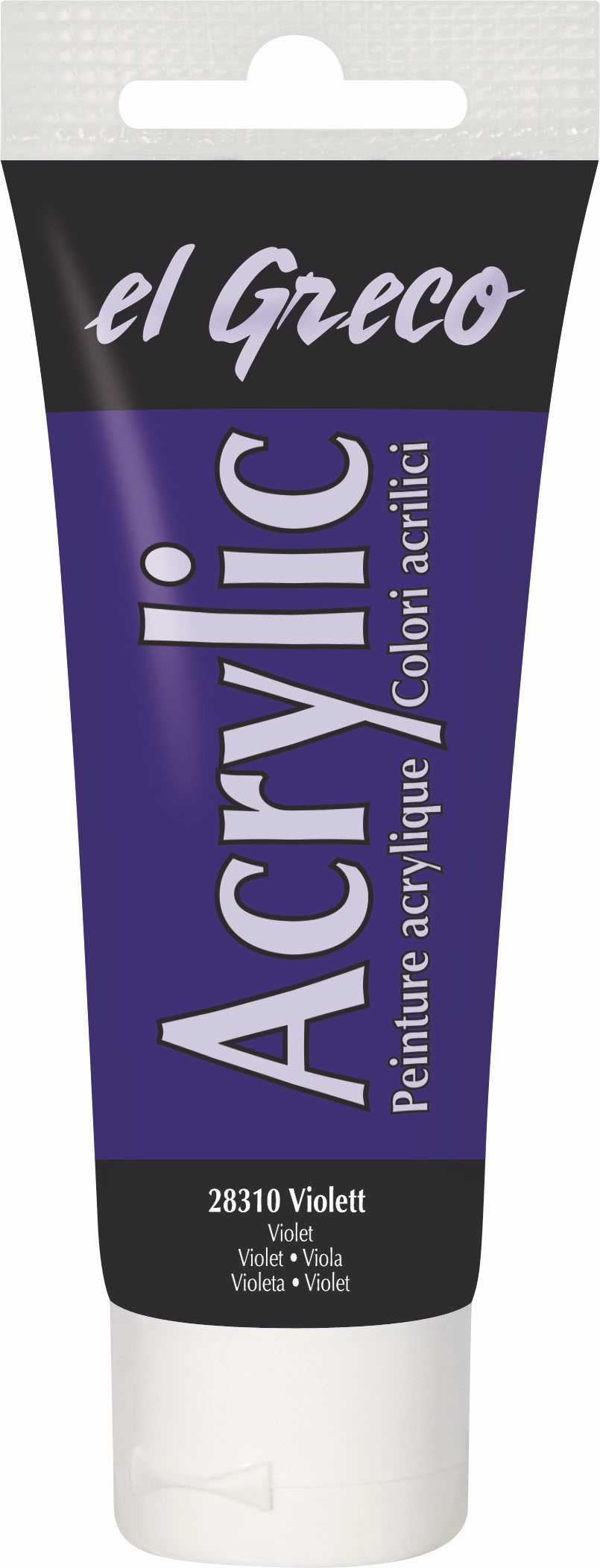 28310_KREUL_elGrecoAcrylic_Violett_75ml_RGB Acrylic