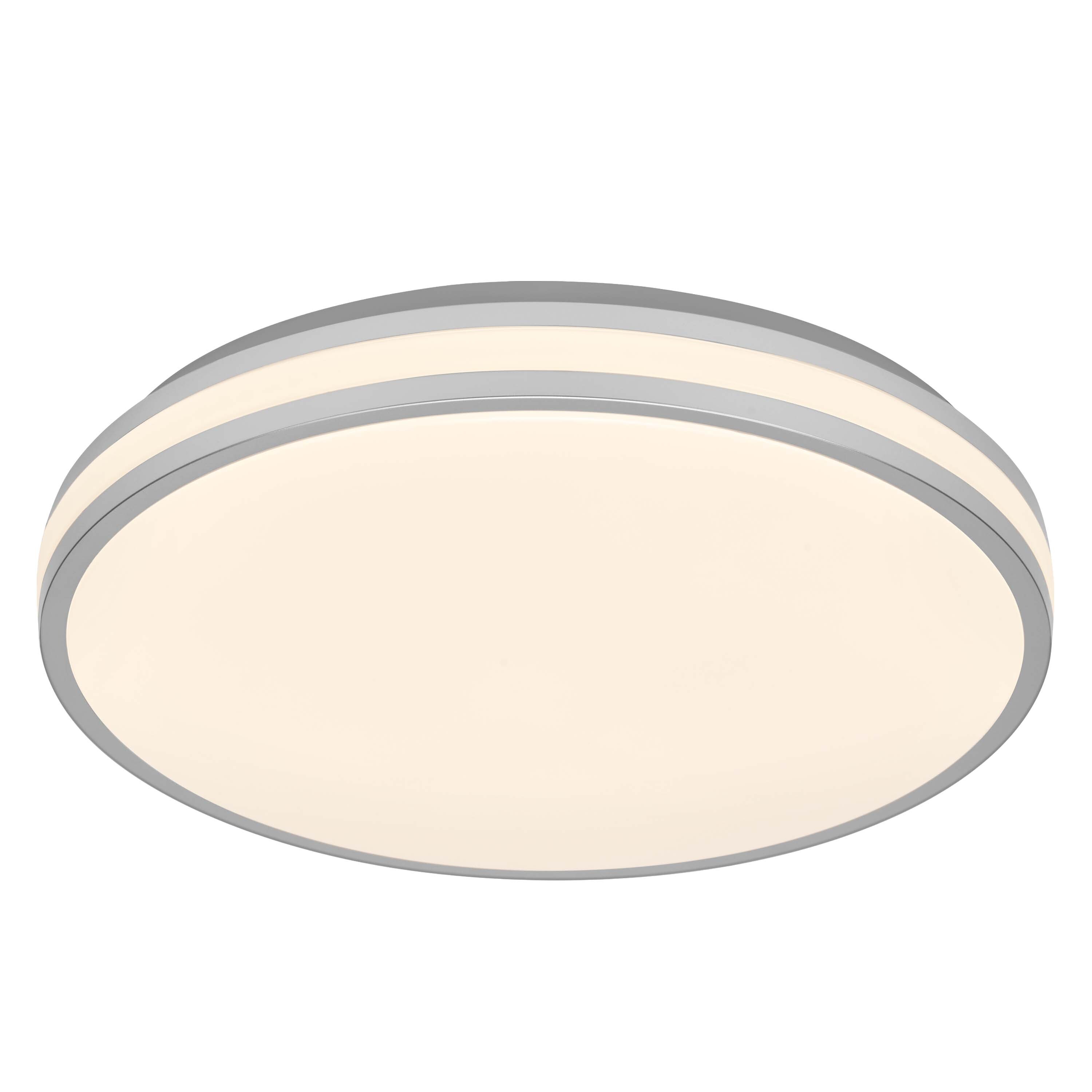 Osram Led Deckenleuchte "Orbis Caleb", 385 mm, 24W, 830, silber