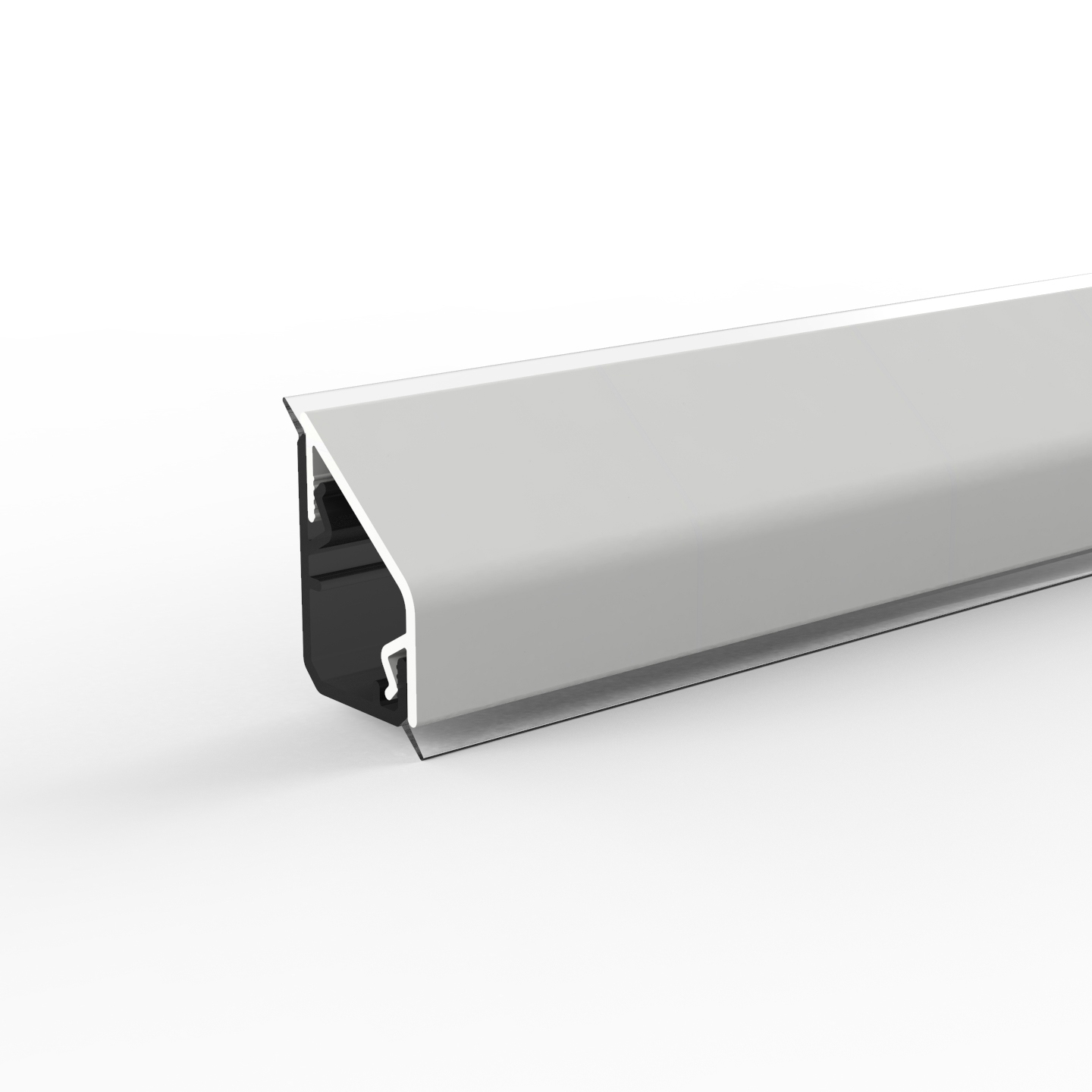 Döllken Wandanschlussleiste Design, weiß, 0,6 m
