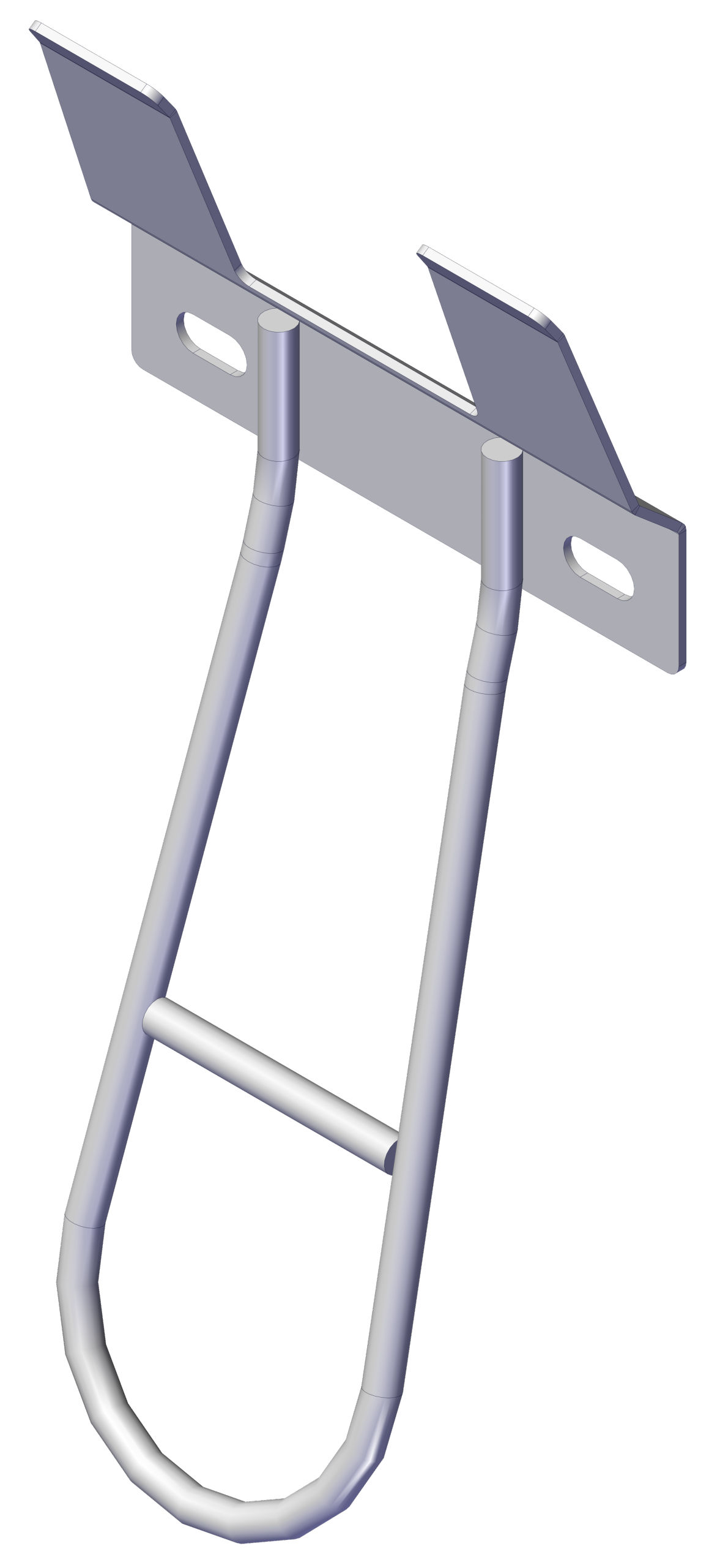 Kerbl Tränkeeimerhalter verzinkt zum Anschrauben Mod.2017