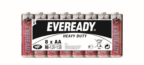 Energizer Eveready SHD AA, 8 St.