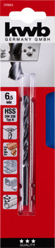 209665-300 Kwb HSS Spiralbohrer, 6,5 mm